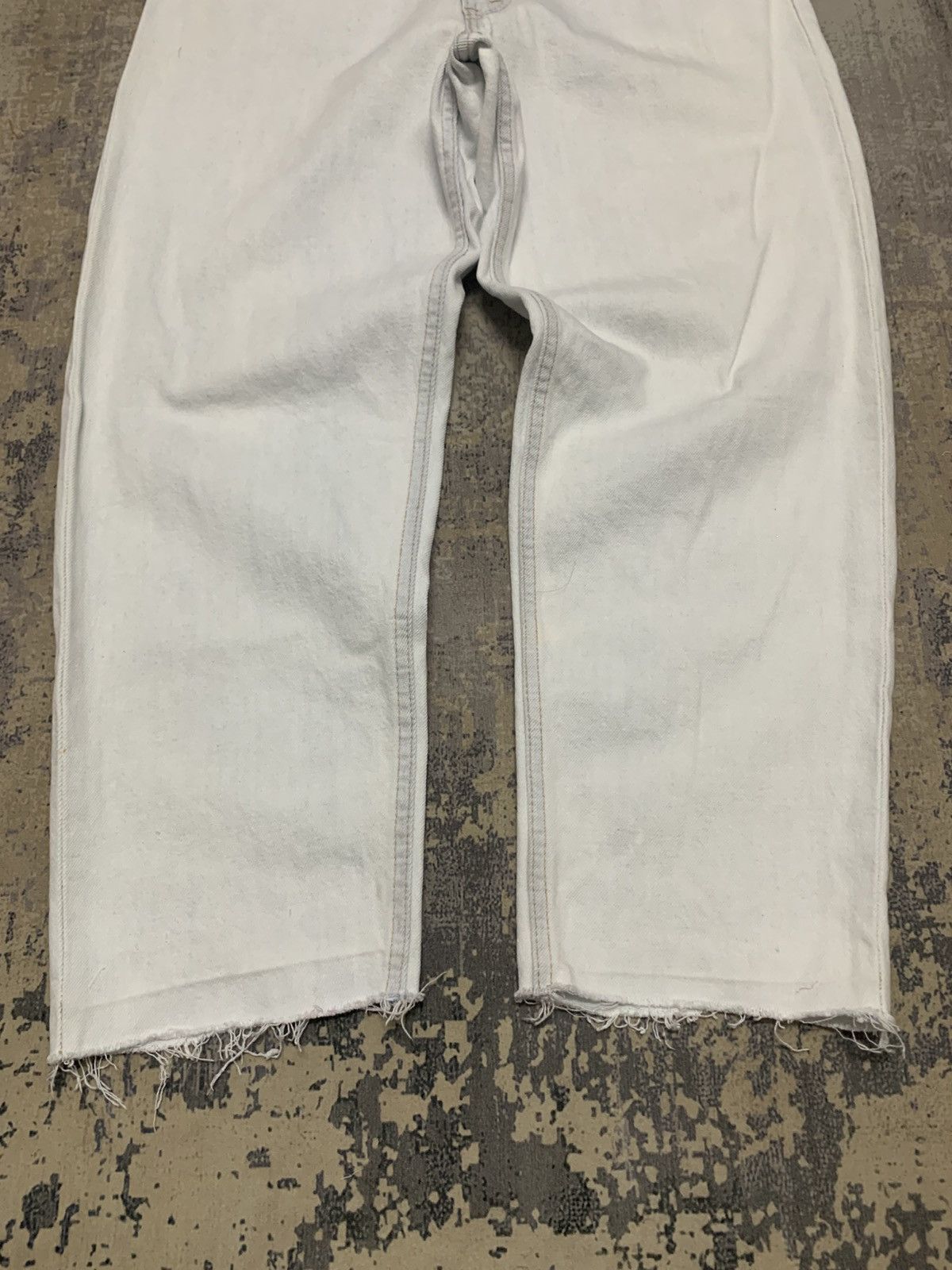 Levi's VTG 90s Levi's 550 Relaxed Fit Tapered Leg Jeans Made In USA Size US 35 - 3 Thumbnail