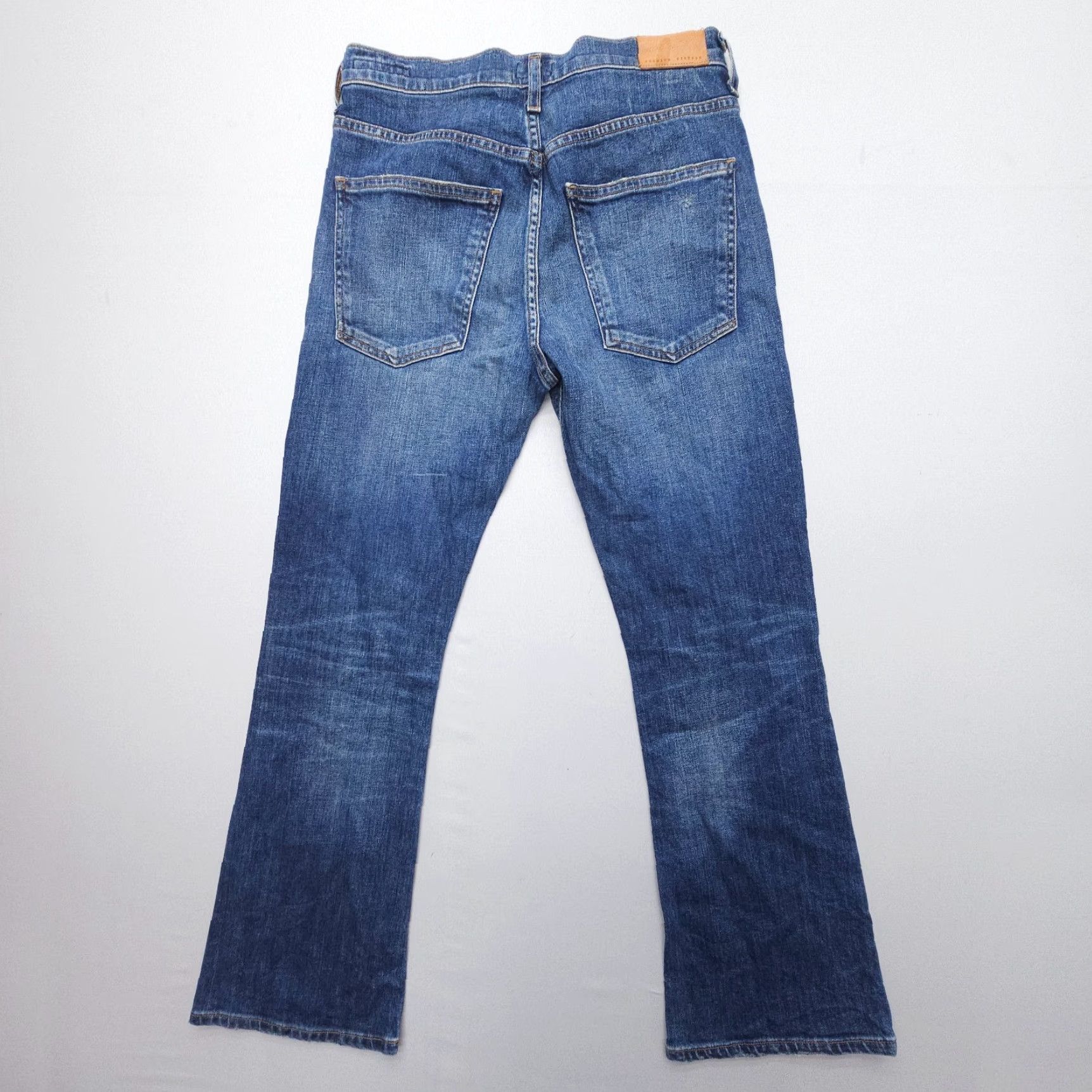 Citizens Of Humanity Citizens of Humanity Drew Crop Flare Jeans 26 Dark Wash USA Made Denim Size 26" / US 2 / IT 38 - 2 Thumbnail