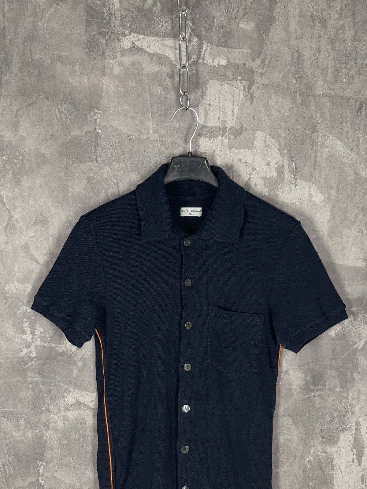 Dolce & Gabbana Avant Garde Button Up Luxury D&G Dolce & Gabbana Polo Tee Size S / US 4 / IT 40 - 2 Thumbnail