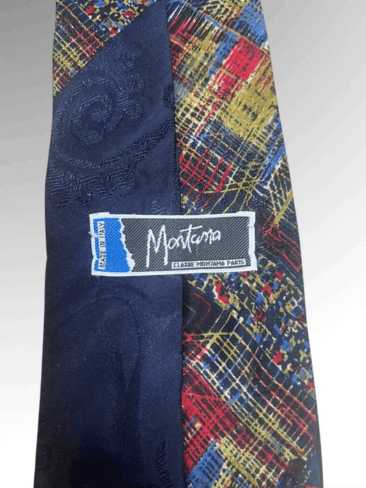 Claude Montana × Etro × Versace Luxury Designer Silk Tie Set – Versace,Etro & Claude Montana Size ONE SIZE - 15 Thumbnail
