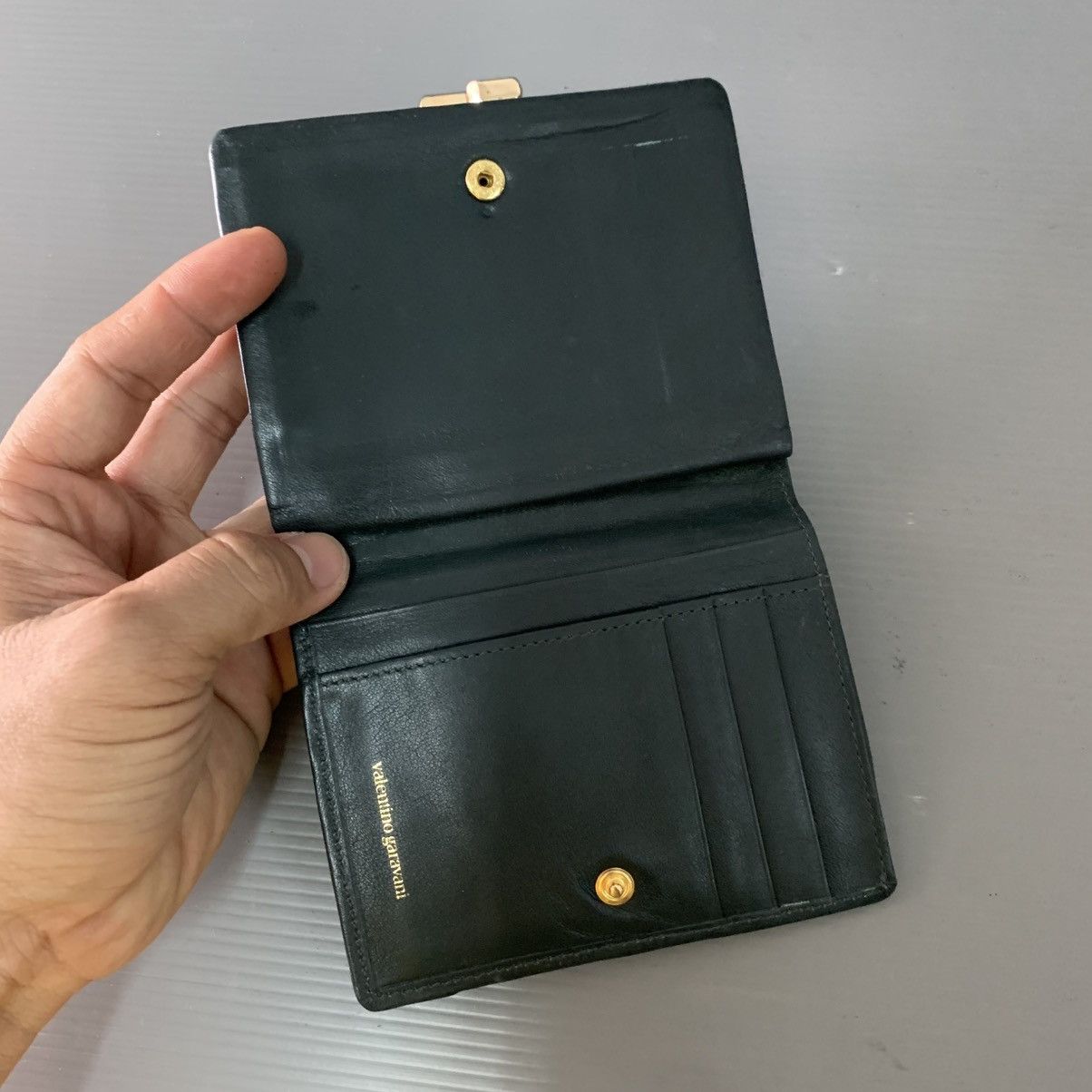 Valentino Valentino Garavani Leather Wallet Size ONE SIZE - 6 Thumbnail