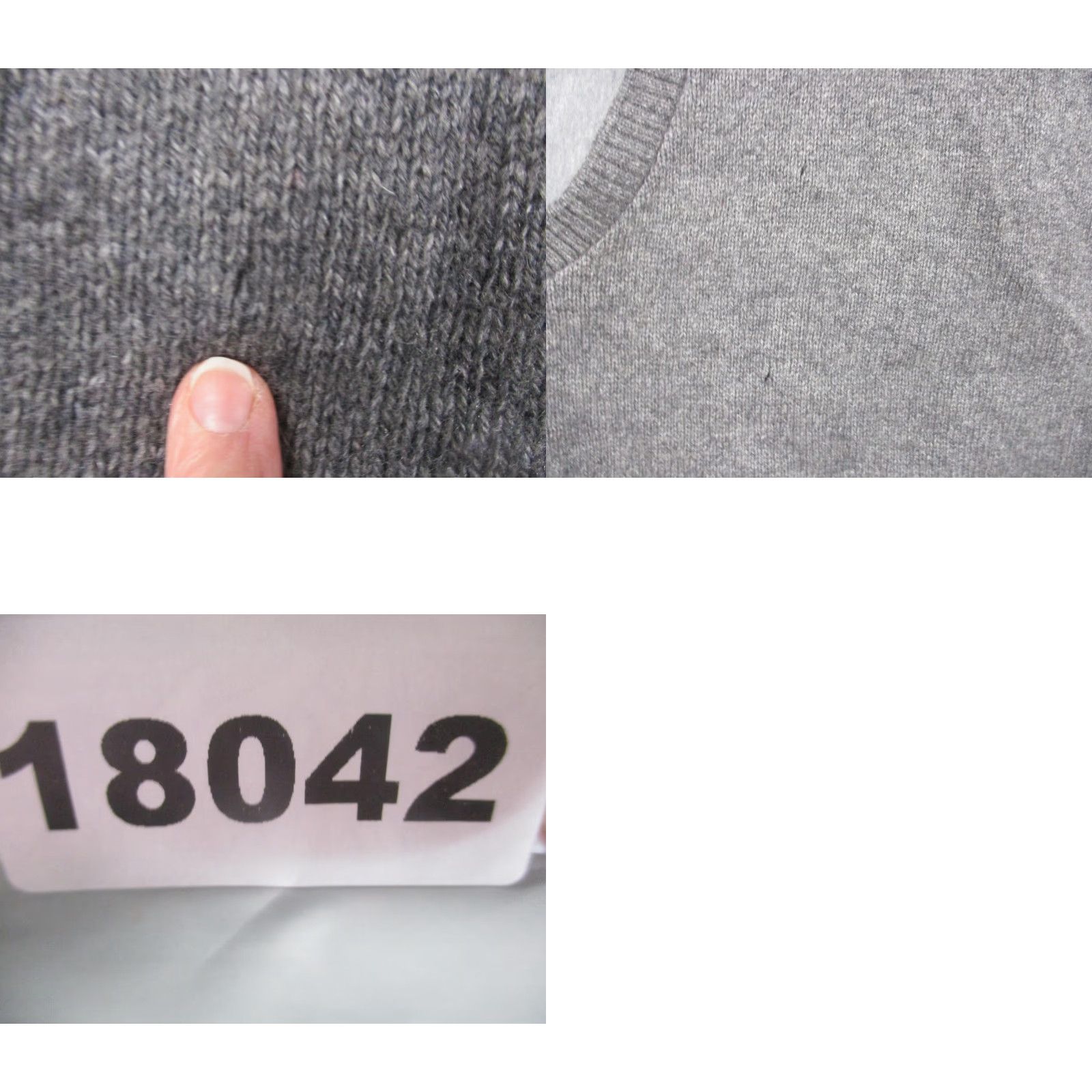McGregor McGregor Sweater Vest Mens L Gray Shetland Wool Button Front V Neck Classic Size US L / EU 52-54 / 3 - 8 Thumbnail
