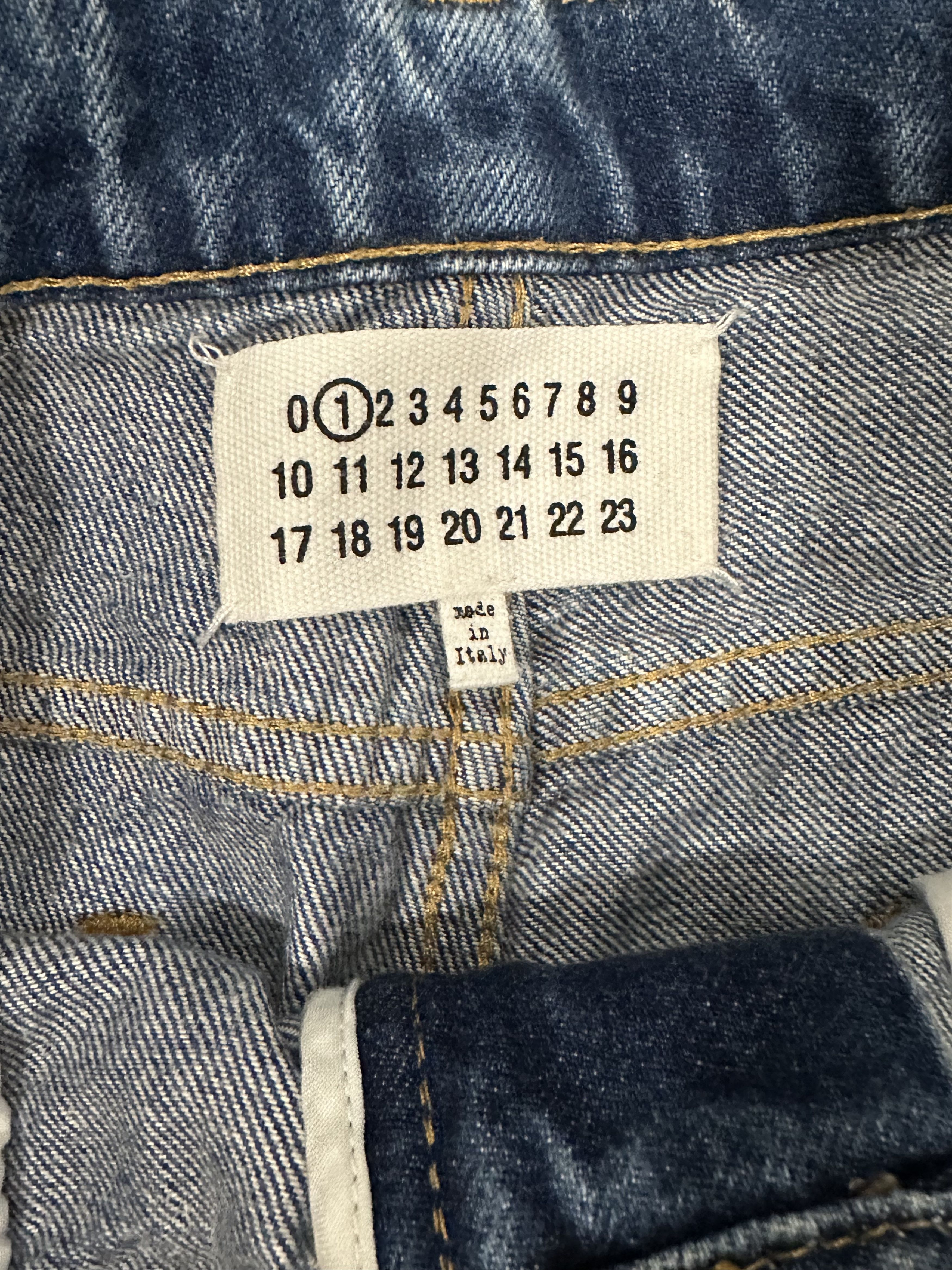 Maison Margiela Maison Margiela SS21 Reconstructed Denim Size US 29 - 4 Thumbnail