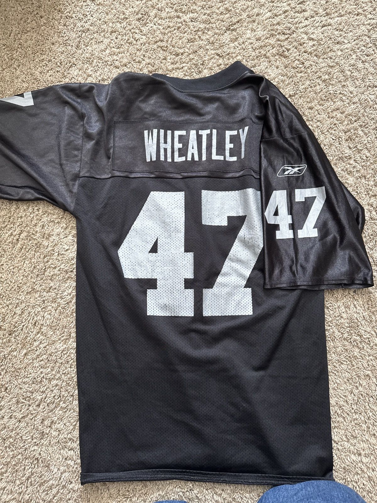 Reebok 02 Vintage Reebok Tyrone Wheatley 47 Jersey M authentic Size US M / EU 48-50 / 2 - 2 Thumbnail