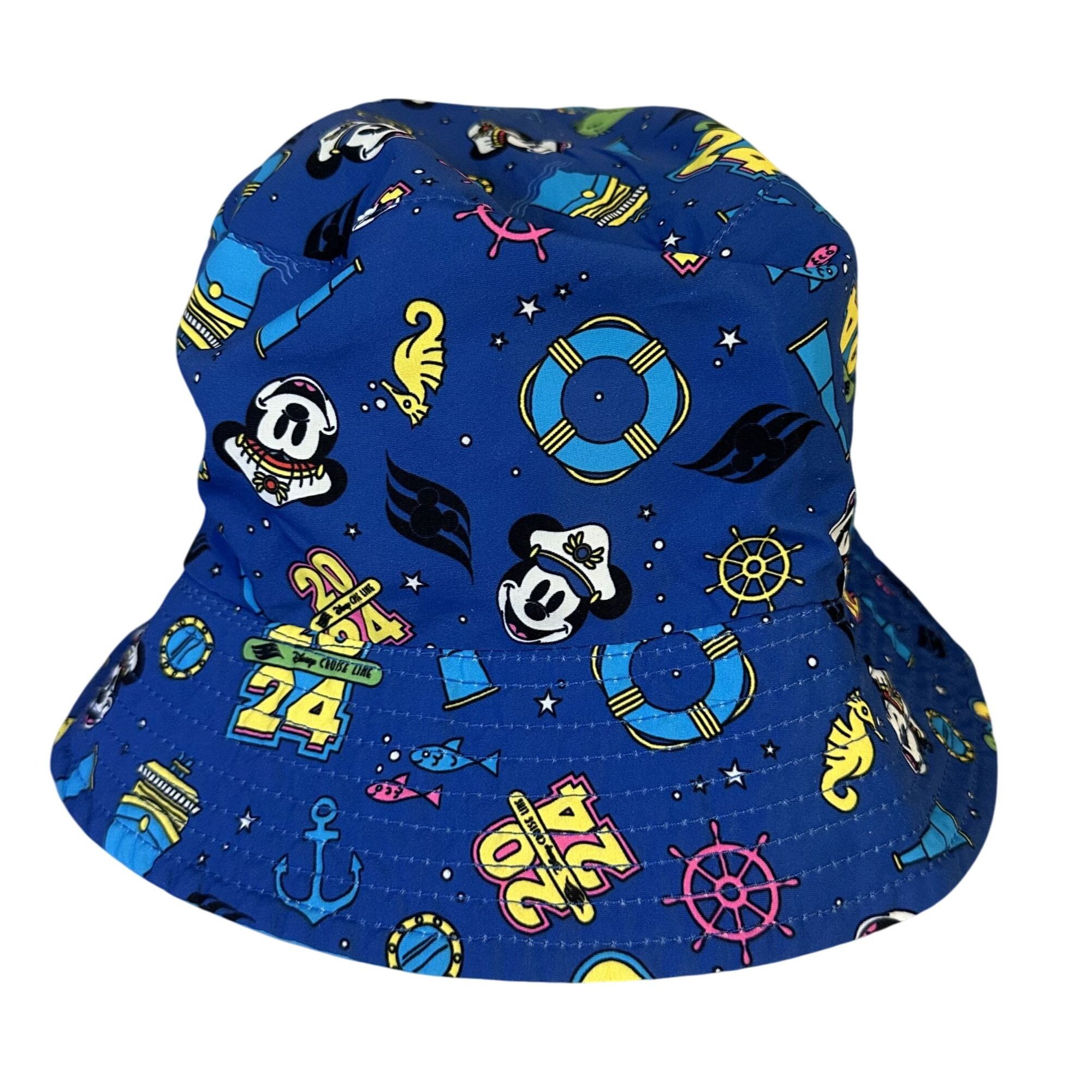 Disney Walt Disney World Cruise Line Reversable Mickey 2024 Bucket Size ONE SIZE - 1 Thumbnail