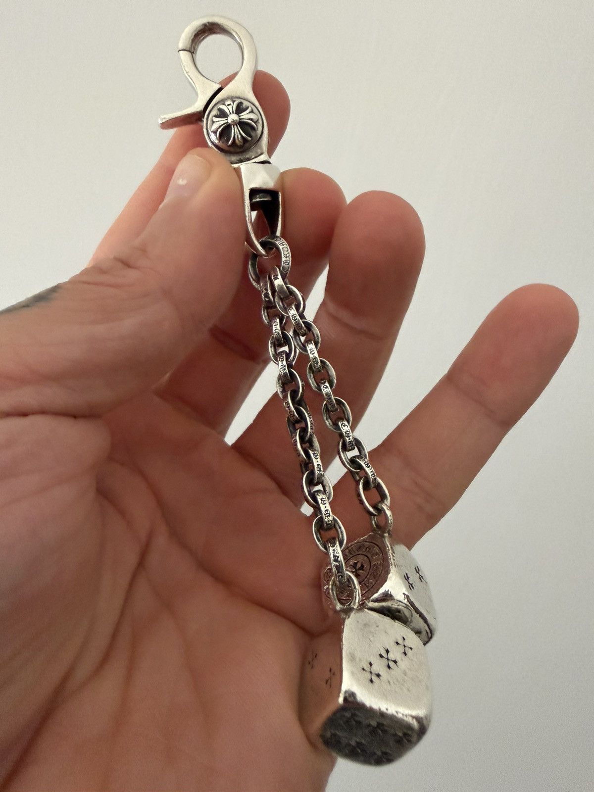 Chrome Hearts Chrome Hearts Dice Keychain Size ONE SIZE - 10 Thumbnail