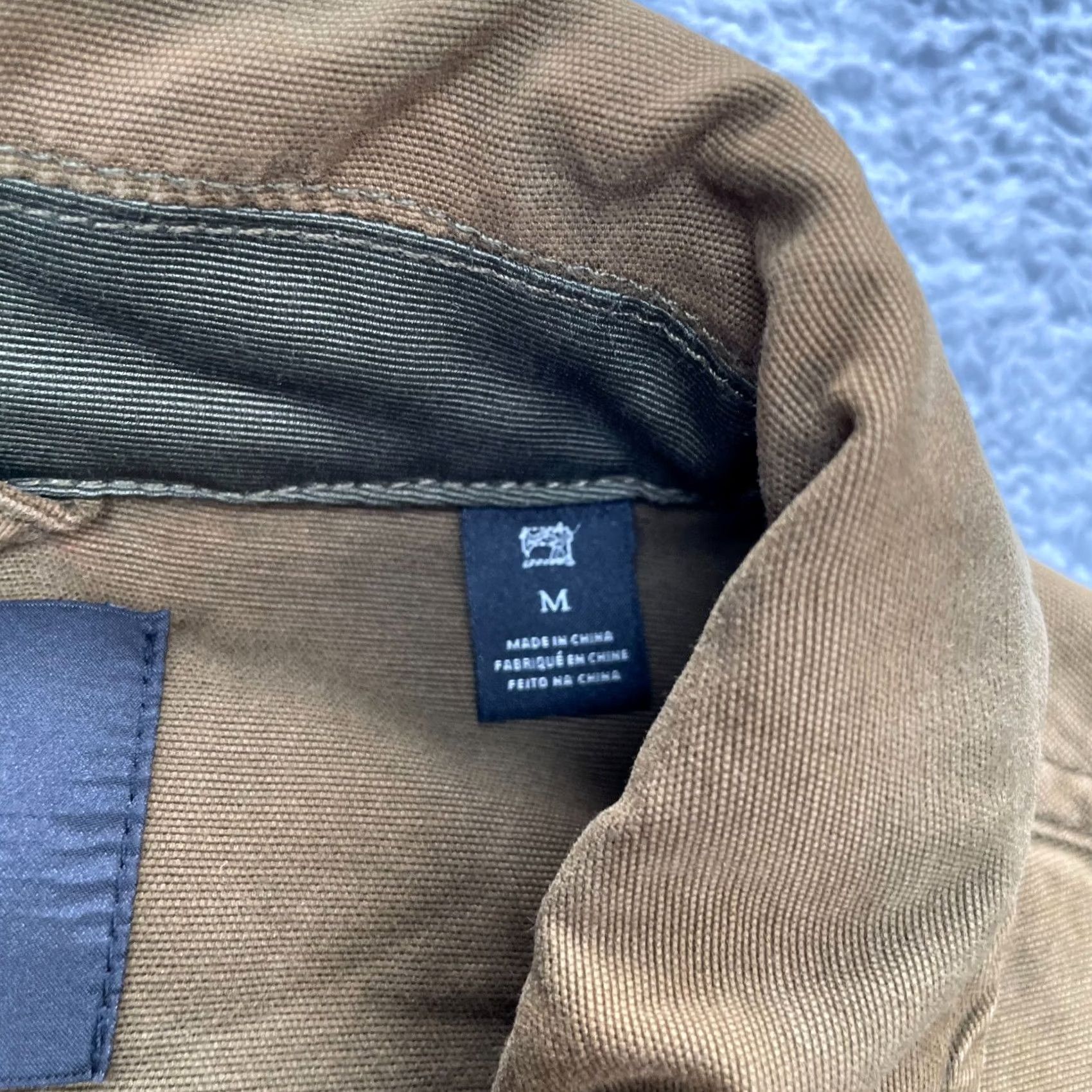 Scotch & Soda Scotch & Soda Jacket Mens Medium Brown Utility Military Chore Work Coat Army Size US M / EU 48-50 / 2 - 4 Thumbnail
