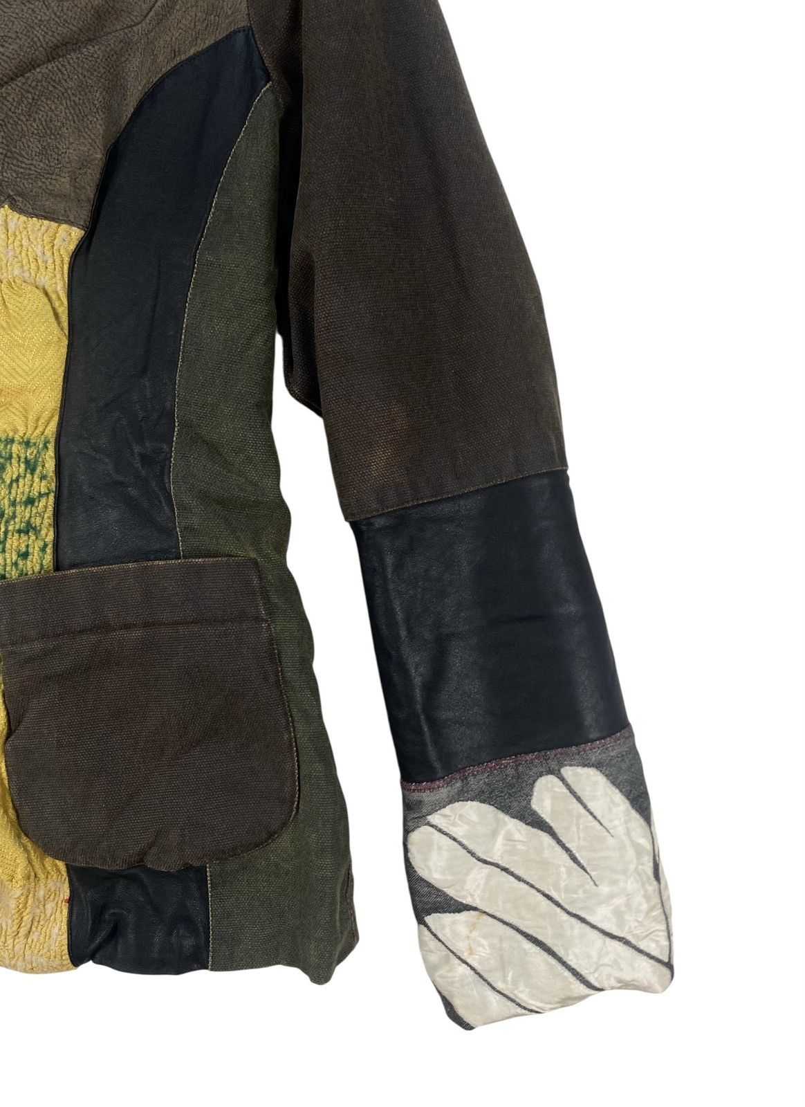 MR & MRS ITALY Marta Anzi Patchwork Jacket Size S / US 4 / IT 40 - 6 Thumbnail