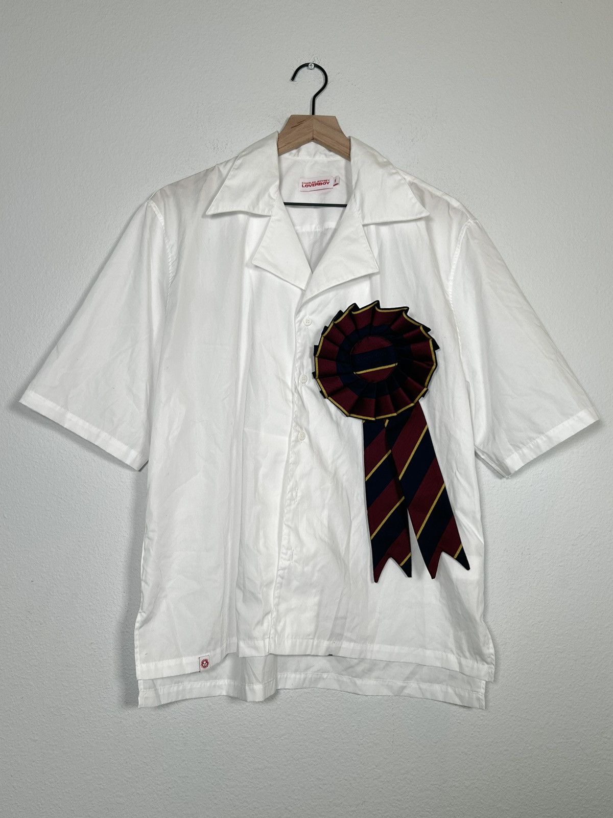 Charles Jeffrey LOVERBOY Oversized Ribbon Button up Size US M / EU 48-50 / 2 - 1 Thumbnail