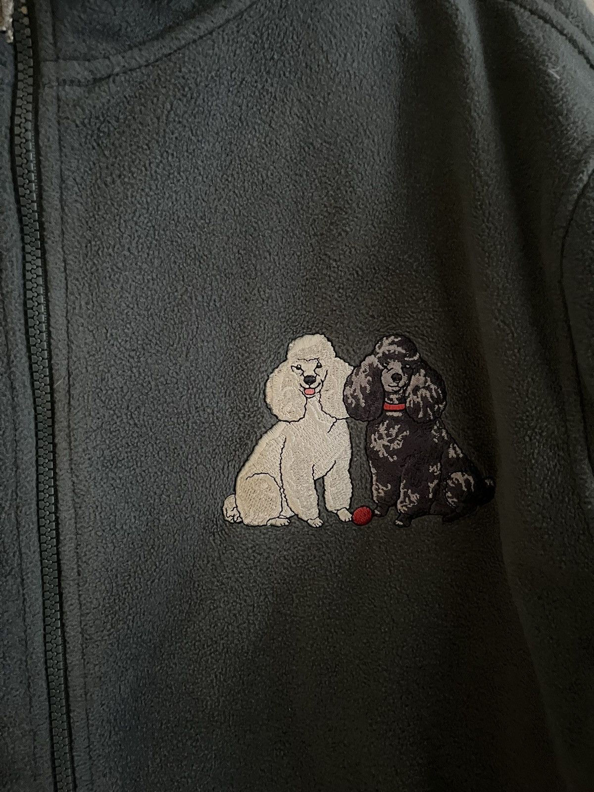 Vintage Embroidered Dogs Full Zip Size XL / US 12-14 / IT 48-50 - 2 Thumbnail