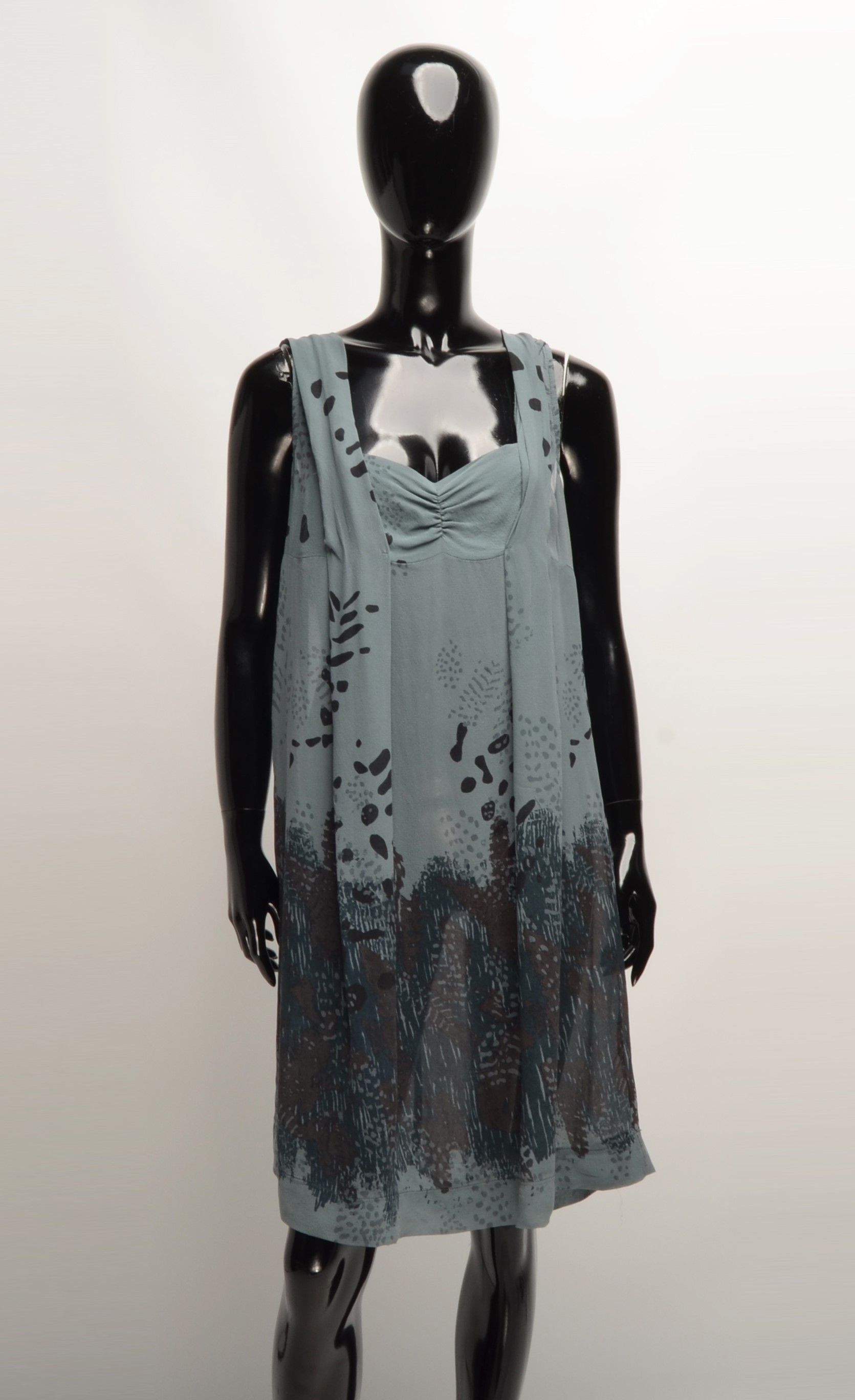 Transit Transit Par Such Silk Printed Flared Dress Size XS / US 0-2 / IT 36-38 - 1 Thumbnail