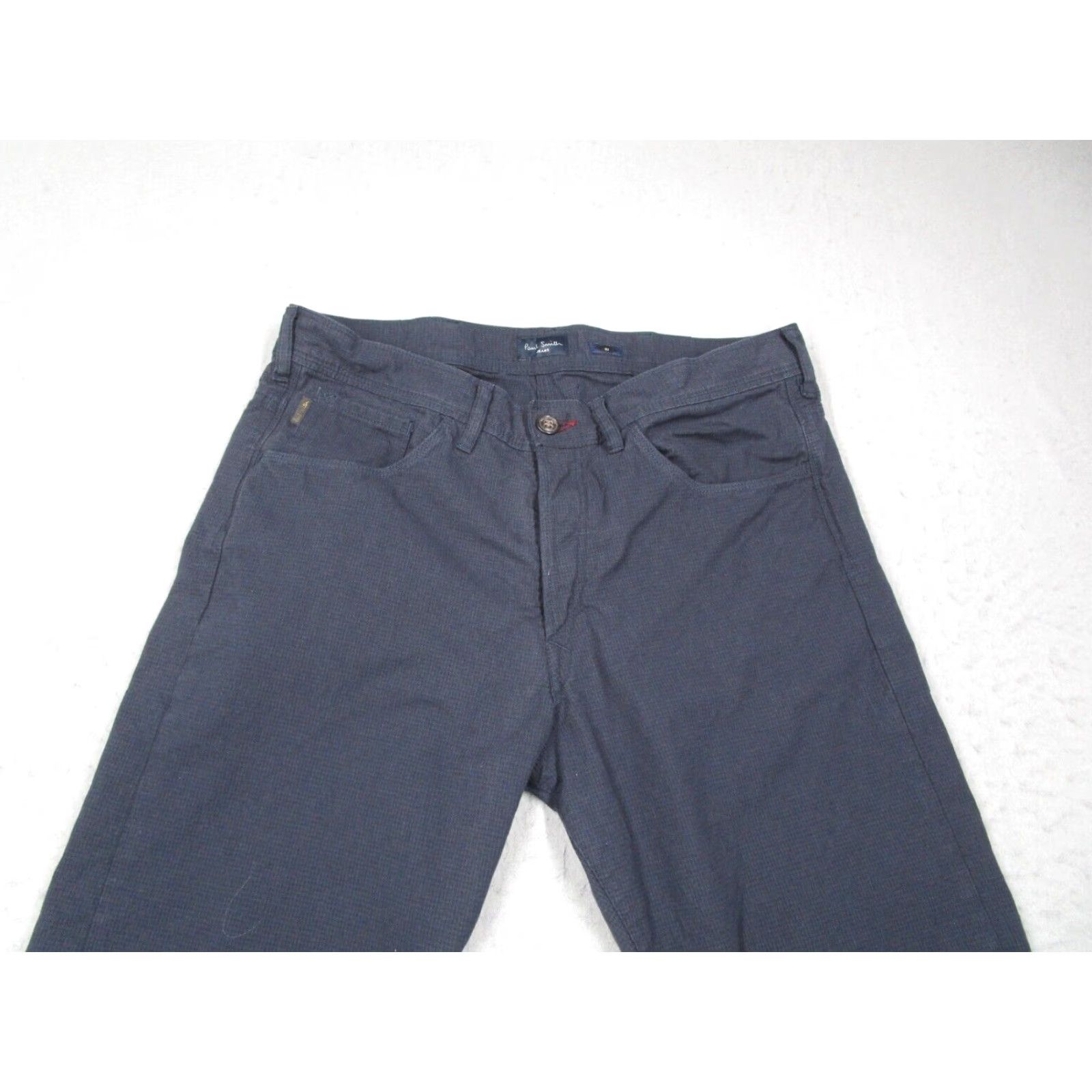 Paul Smith Paul Smith Chino Pants Mens 32 Blue Flat Front Zip Casual 5 Pocket 32x32 Size US 32 / EU 48 - 2 Thumbnail