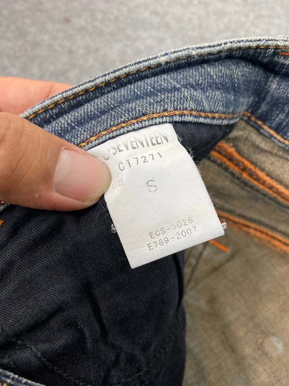 Japanese Brand c-17 japanese brands bootcut flare distressed denim Size 30" / US 8 / IT 44 - 13 Thumbnail