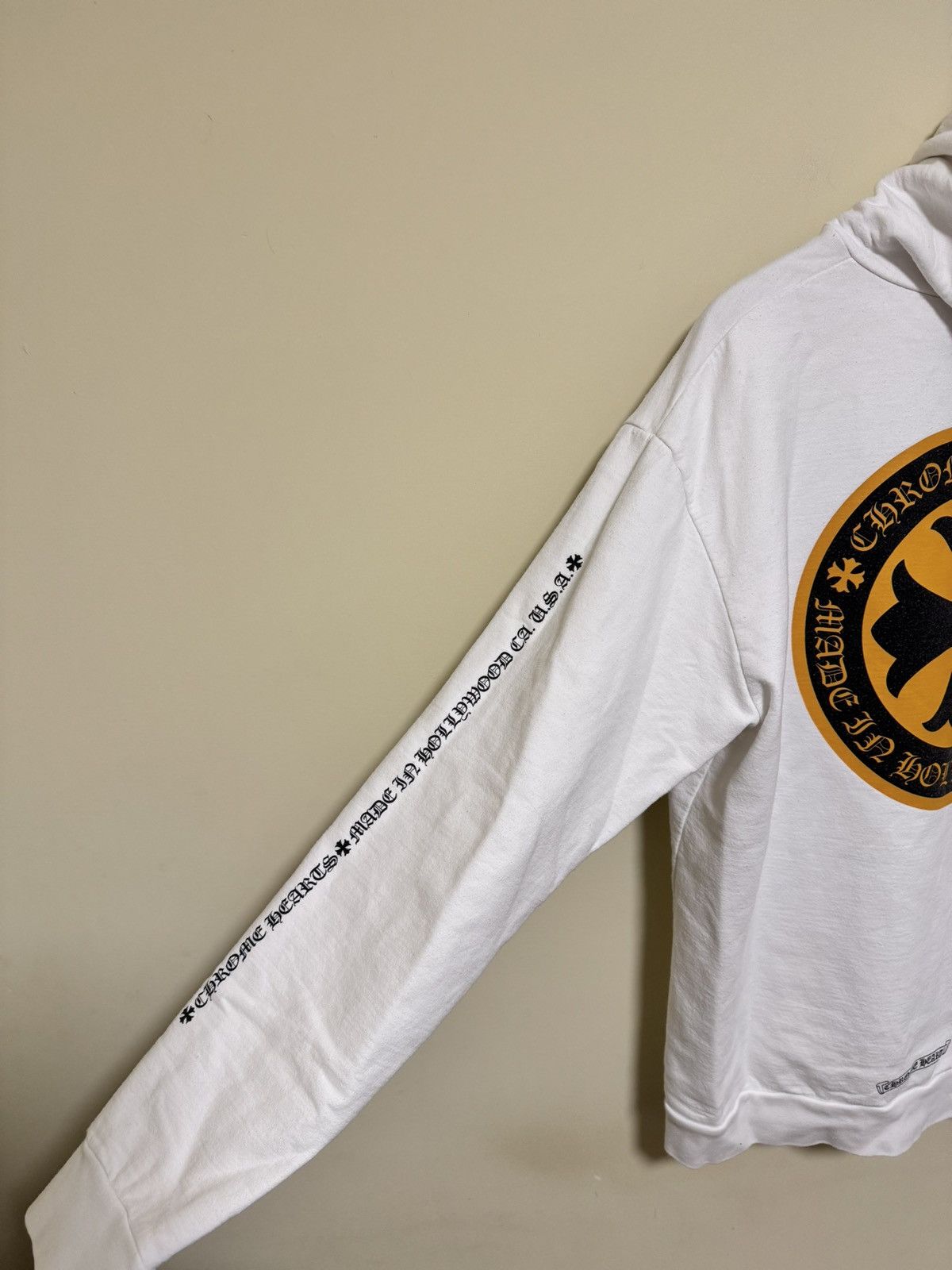 Chrome Hearts CHROME HEARTS HOLLYWOOD HOODIE WHT Size US M / EU 48-50 / 2 - 13 Thumbnail