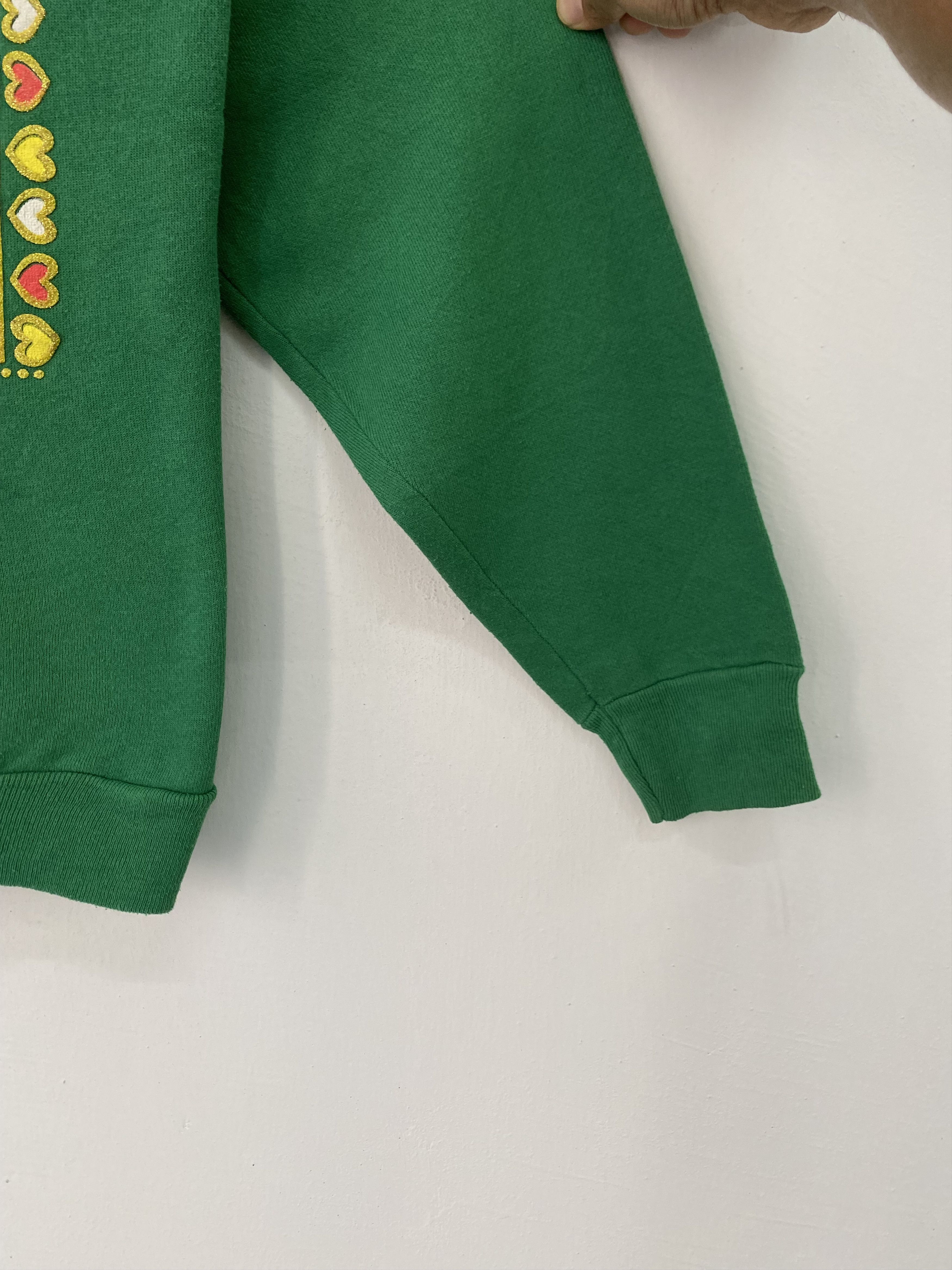 Vintage Vintage Sweatshirt Tis The Season Medium Size Green Size US M / EU 48-50 / 2 - 6 Thumbnail