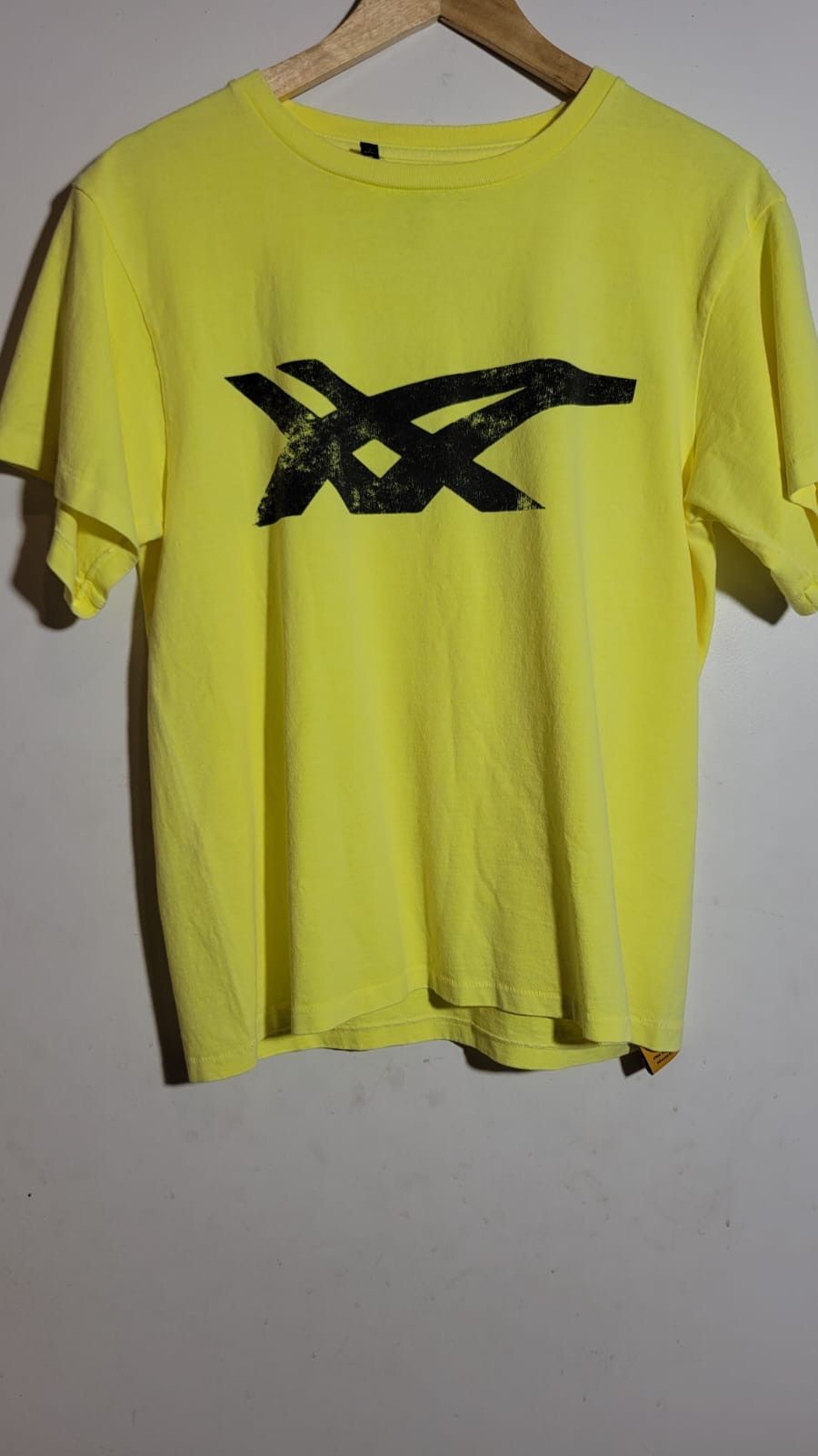 image of Gallery Dept. X Asics Tee in Yellow, Men's (Size Small)