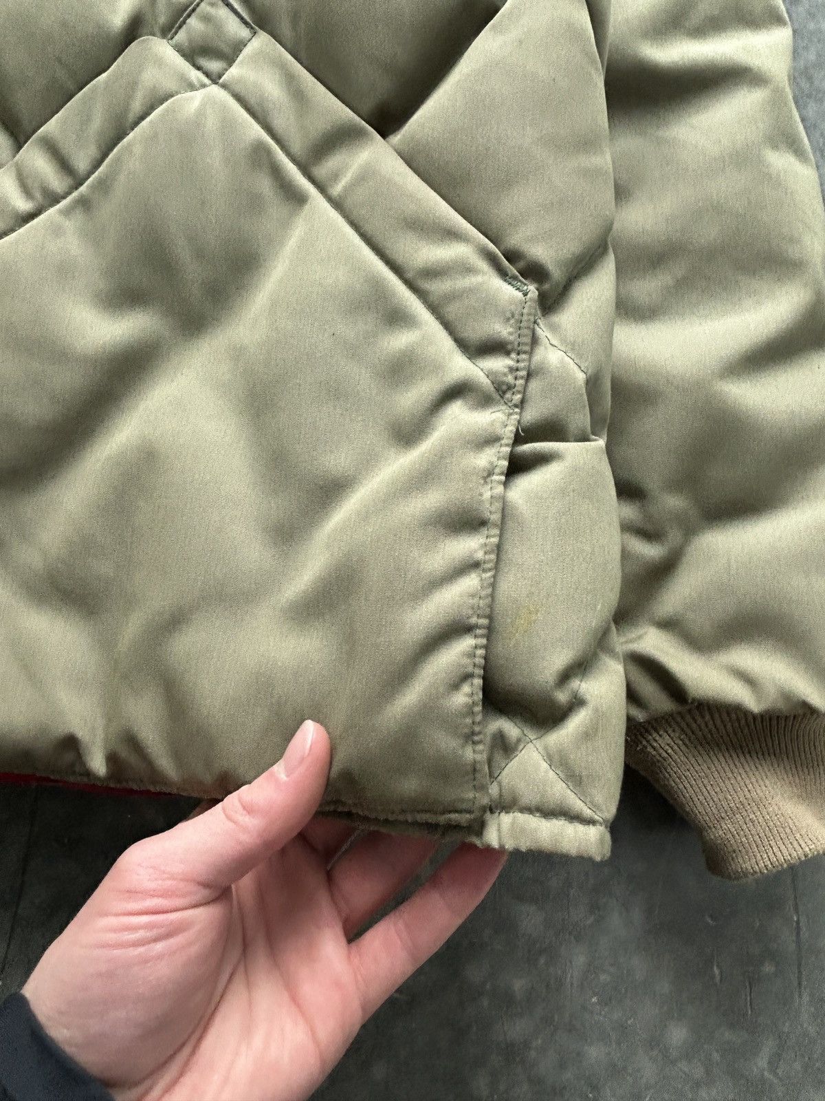 Eddie Bauer Vintage 70s Eddie Bauer Diamond Quilted Down Puffer Jacket Size US XL / EU 56 / 4 - 7 Thumbnail