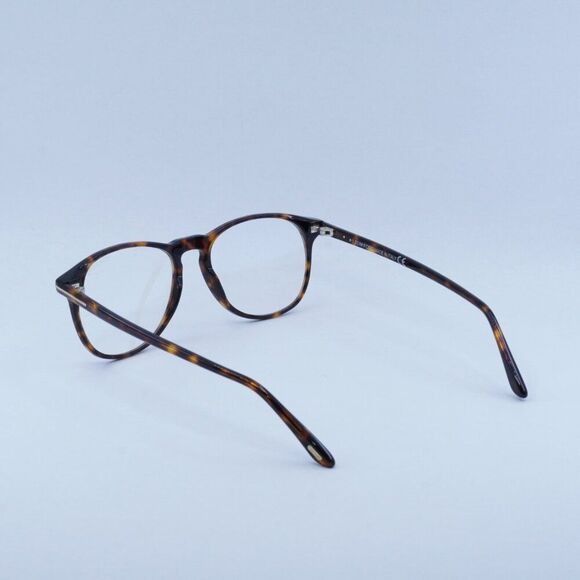 Tom Ford Tom Ford FT5805-B/V 054 Eyeglasses Havana 52mm Square Frame Size ONE SIZE - 3 Thumbnail