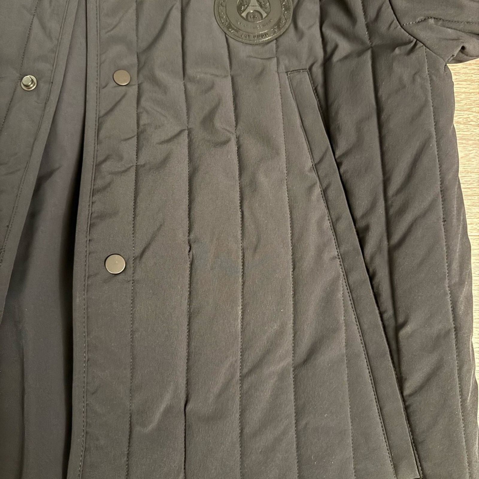Nobis NWT Nobis women’s Eiffel Tower Black Quilted JKT Size M / US 6-8 / IT 42-44 - 9 Thumbnail
