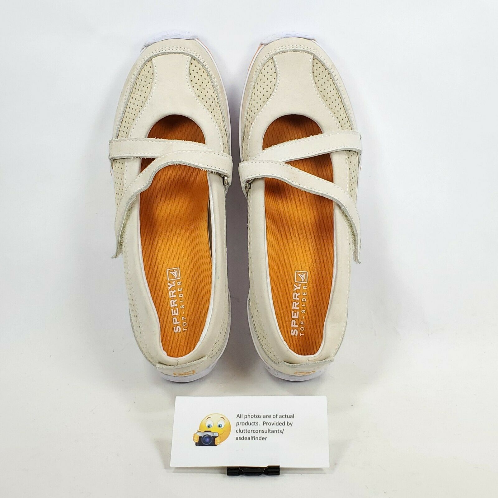 Sperry Sperry Top Sider Boat Shoe Womens Size 8 9659731 Beige Size US 8 / IT 38 - 6 Thumbnail