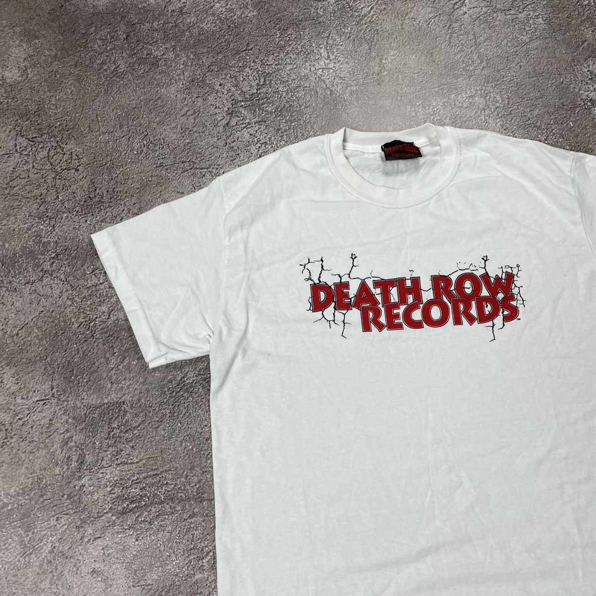 Vintage Vintage Death Row Records Graphic Tee Goth Streetwear Boxy M Size US M / EU 48-50 / 2 - 3 Thumbnail