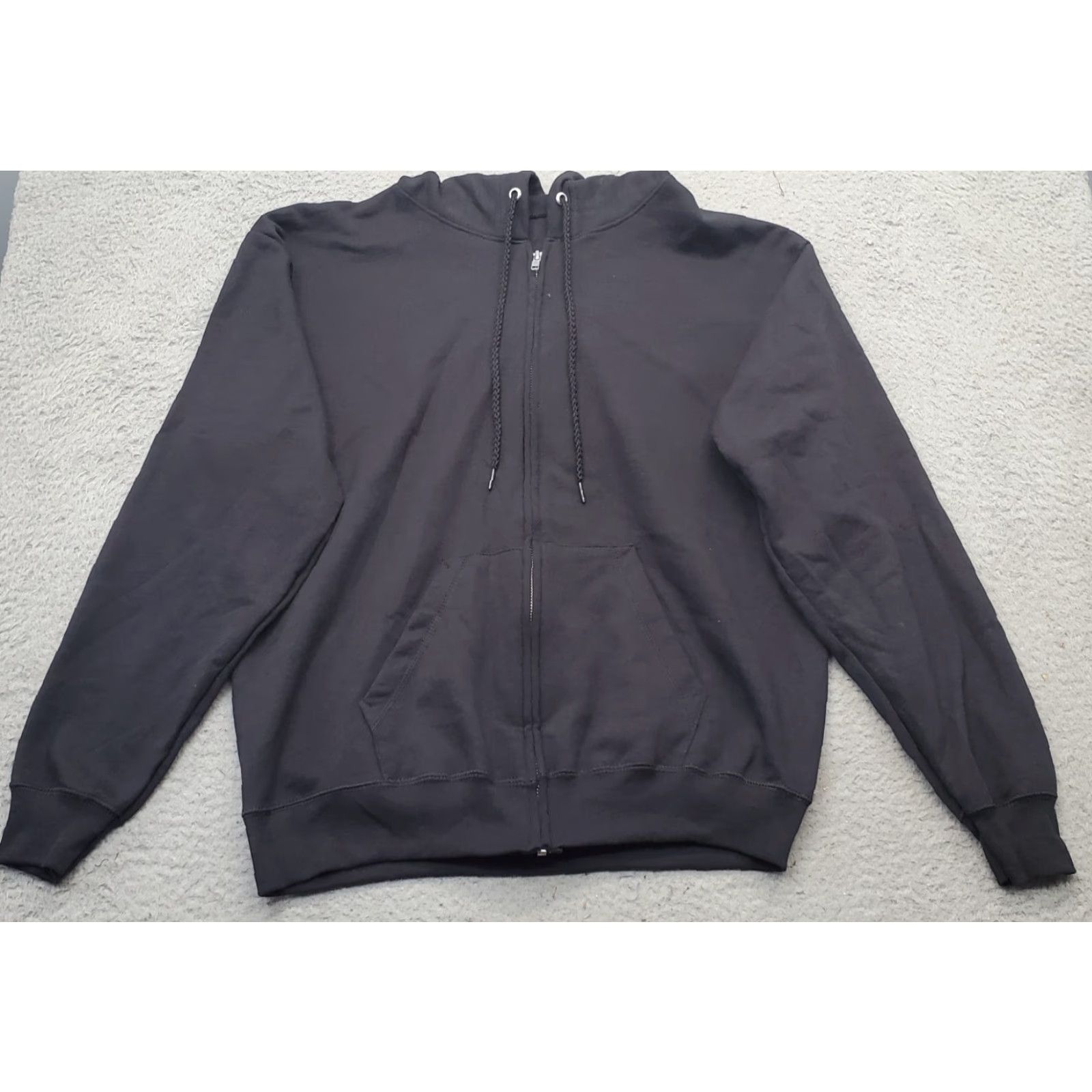 Hanes Hanes Comfort Blend Hoodie Mens M Black Fleece Lined Eco Smart American Pride Mens Hoodie Size US M / EU 48-50 / 2 - 2 Thumbnail