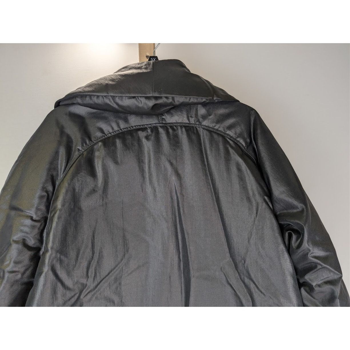 Saint Laurent Paris o1rshd1 Canvas Tech Maxi Coat in Black Size US M / EU 48-50 / 2 - 17 Thumbnail