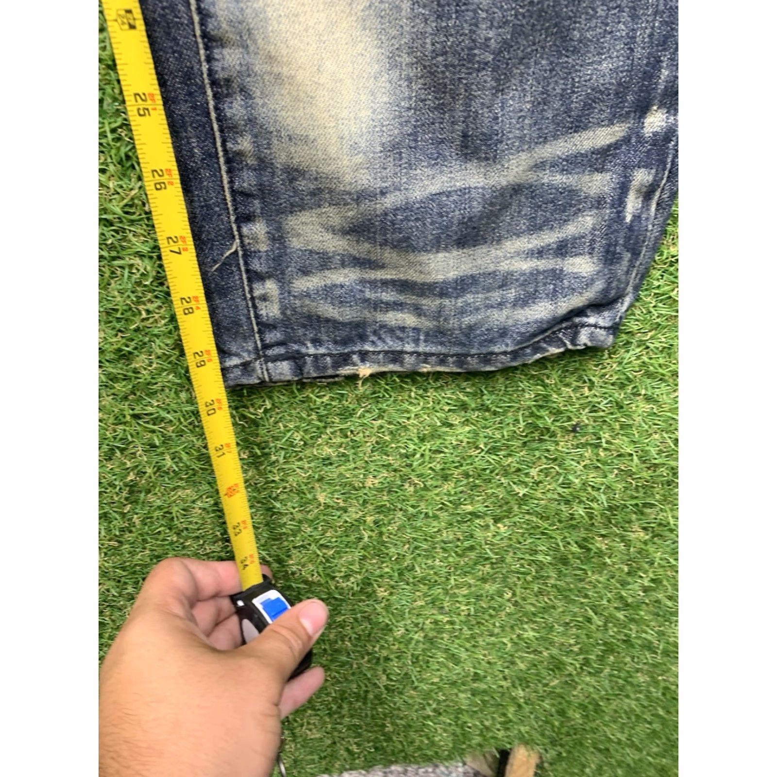 Jordan Craig VINTAGE Jordan Craig Jeans Mens 38x32 Tapered Distressed Denim Hip Hop Rock Grunge City Size US 38 / EU 54 - 5 Thumbnail