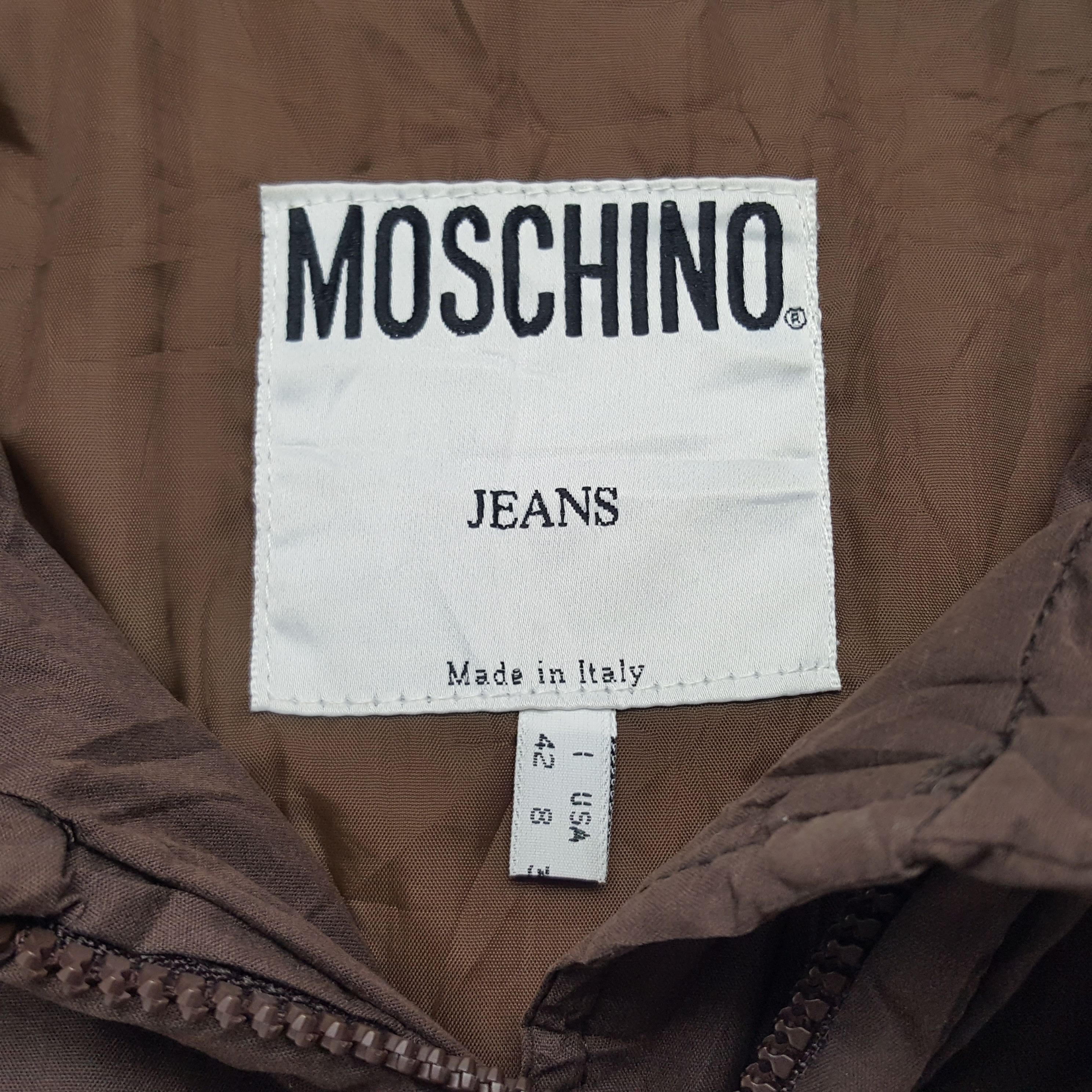 Moschino × Vintage Vintage MOSCHINO Jeans Italian Brand Puffer Style Jacket Size M / US 6-8 / IT 42-44 - 4 Thumbnail