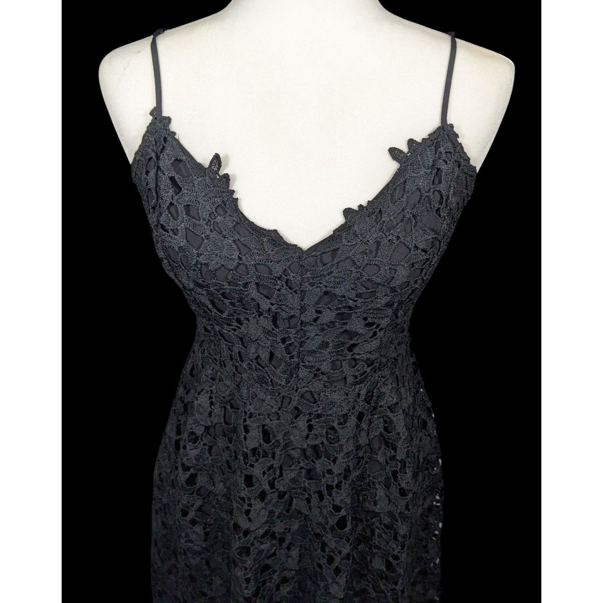 ASTR The Label ASTR The Label Gothic Floral Lace Overlay Dress Size Medium Size M / US 6-8 / IT 42-44 - 2 Thumbnail