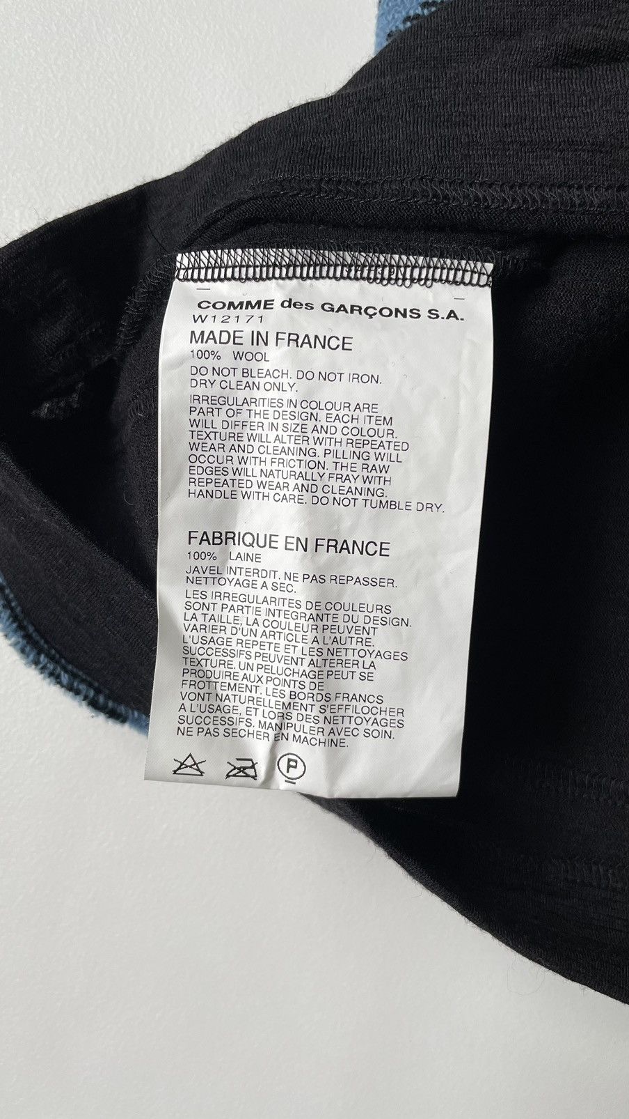 Comme des Garcons ‘Raw Edge Tartan Check’ Wool Sweater Size US L / EU 52-54 / 3 - 10 Thumbnail