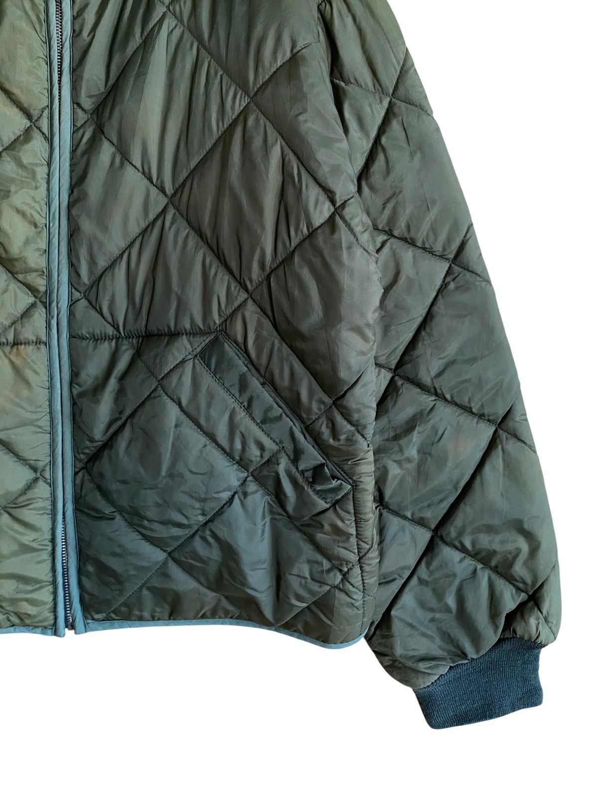 J.Crew Very Rare Vintage J.Crew Diomond Quilted Bomber Jacket 1980s Size US M / EU 48-50 / 2 - 4 Thumbnail