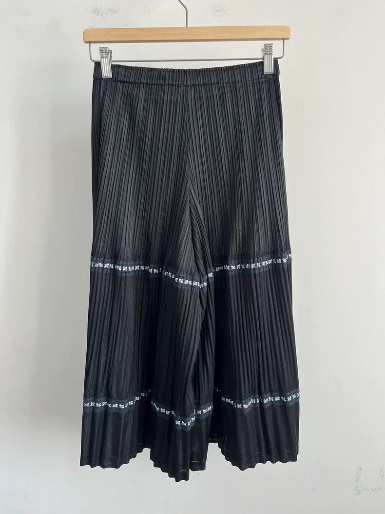 Issey Miyake/三宅一生 size:2 Black pleated skirt