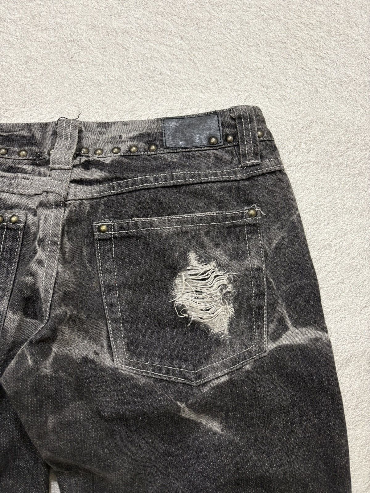 Hysteric Glamour 2000s Japanese studet smoke wash denim y2k style Size US 32 / EU 48 - 10 Thumbnail