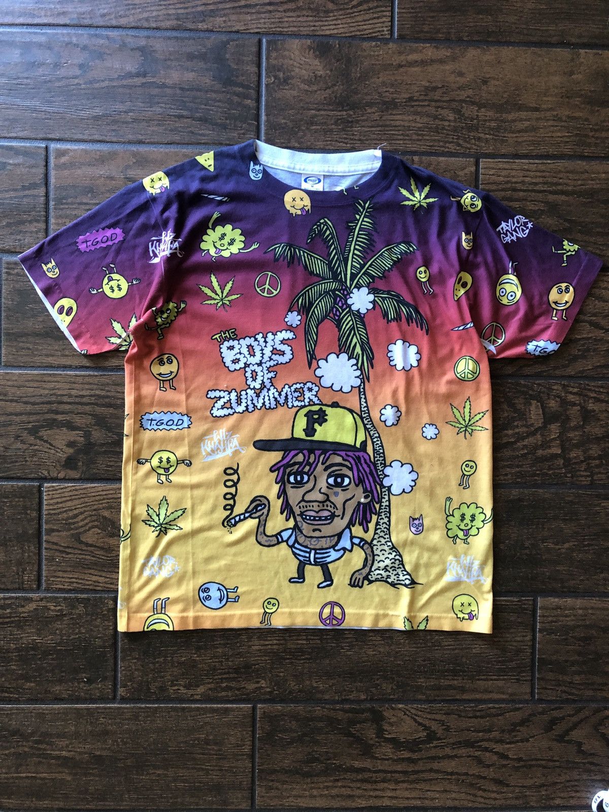 Band Tees × Rap Tees CRAZY Rap Tee Wiz Khalifa graphic tee Size US M / EU 48-50 / 2 - 1 Thumbnail