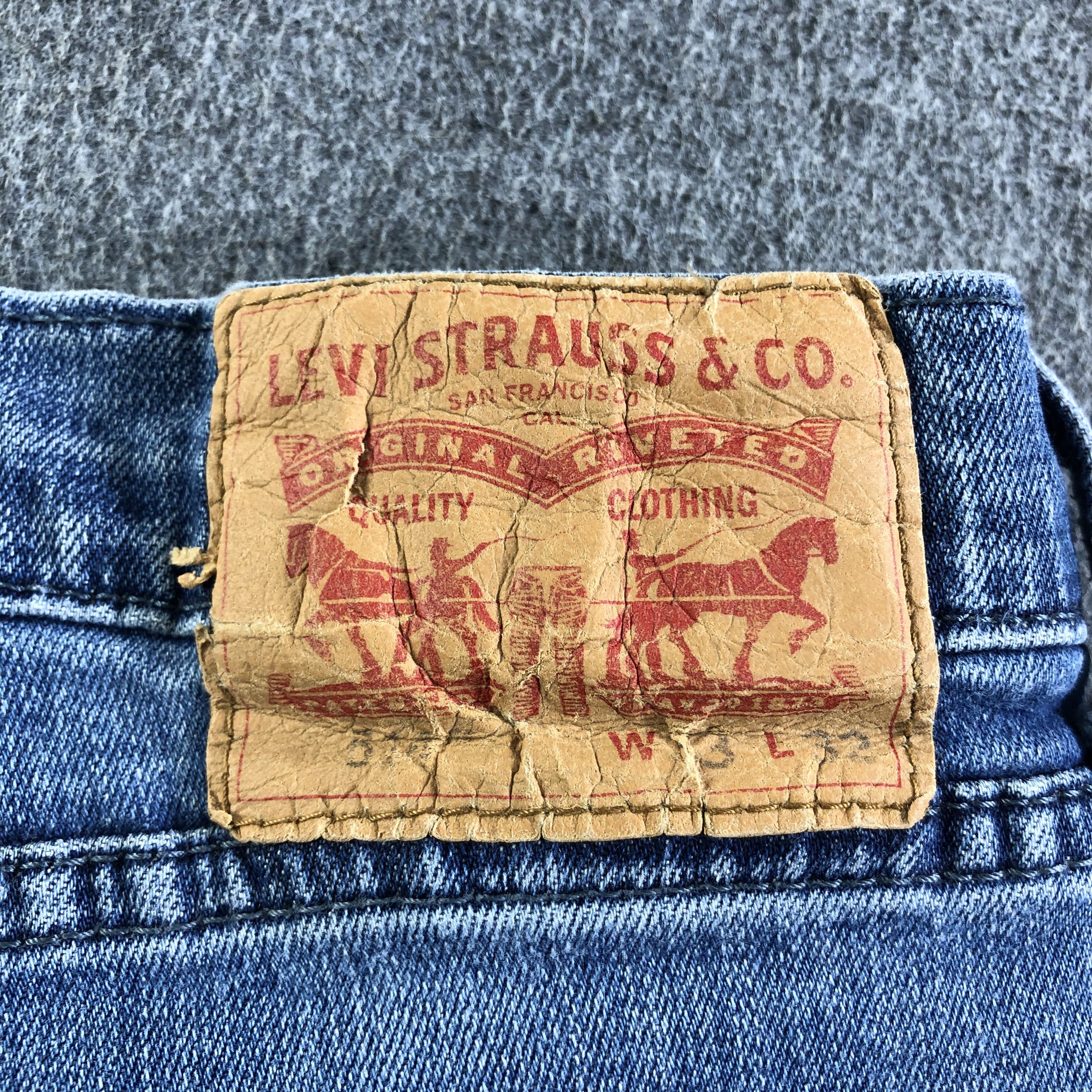 Levi's Vintage Blue Wash Levis 514 Jeans-J4409 Size US 32 / EU 48 - 5 Thumbnail