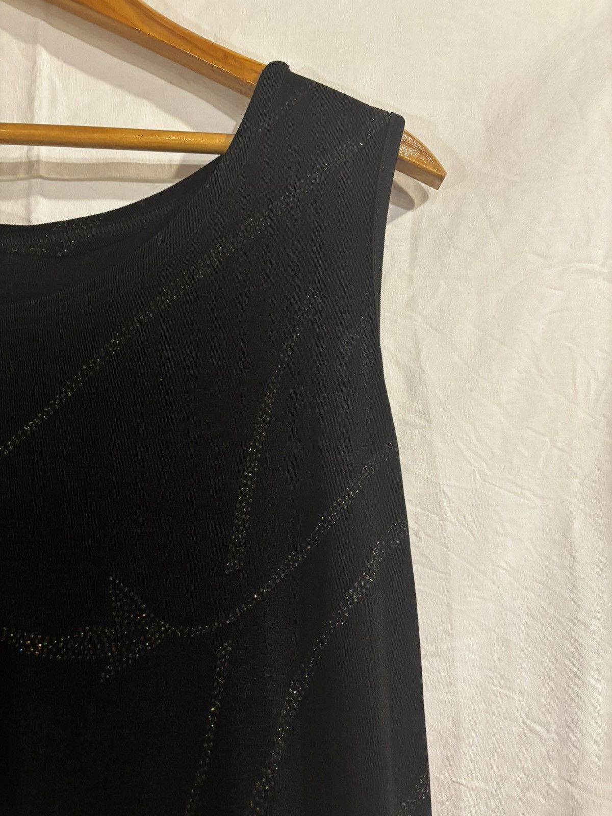 Other Black sleeveless Dress.wd297 Size L / US 10 / IT 46 - 4 Thumbnail