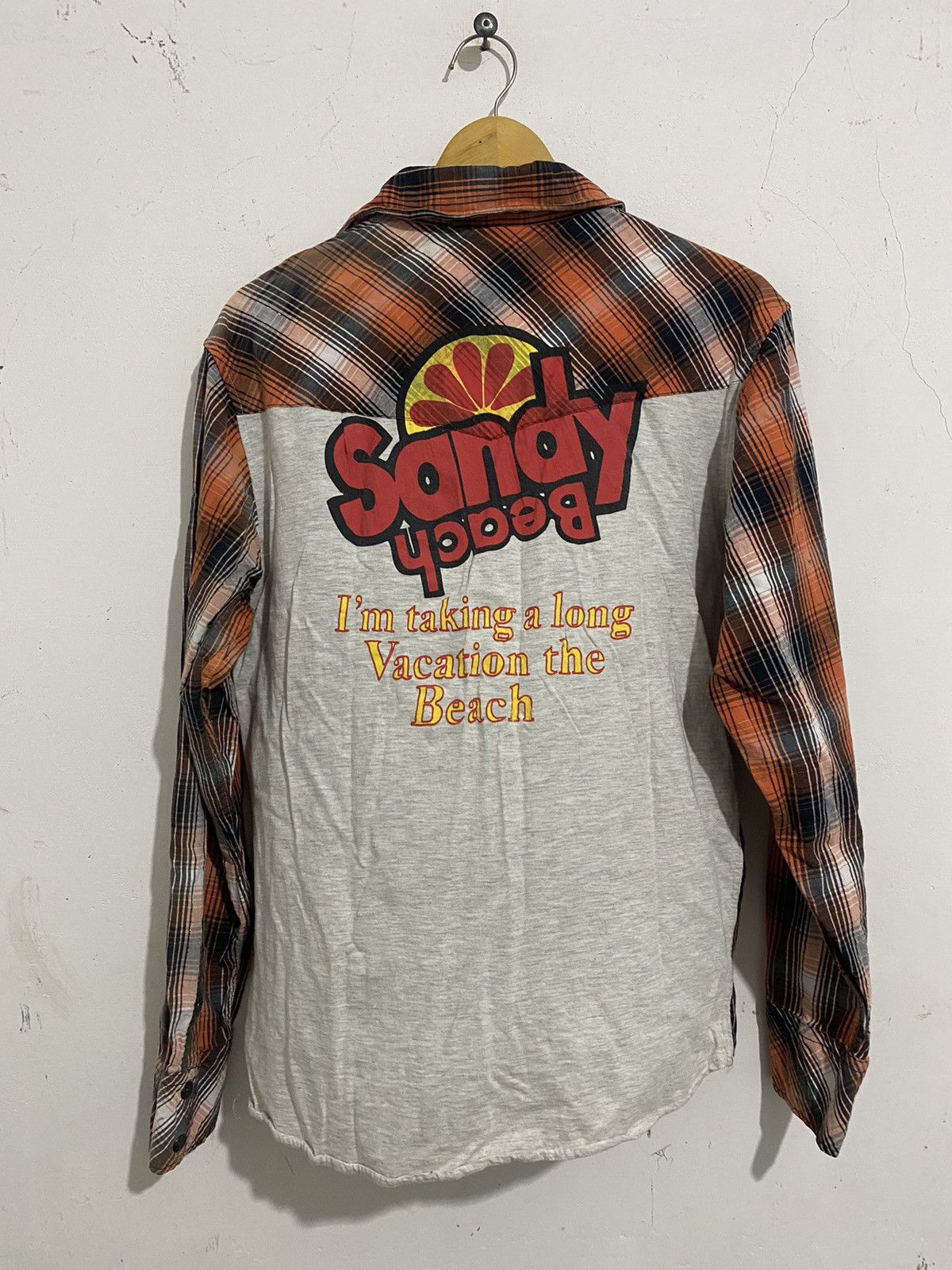 If Six Was Nine 💸BINDINGOFFER💸sandybeach hybrid flannel poem goa styled Size US M / EU 48-50 / 2 - 1 Thumbnail