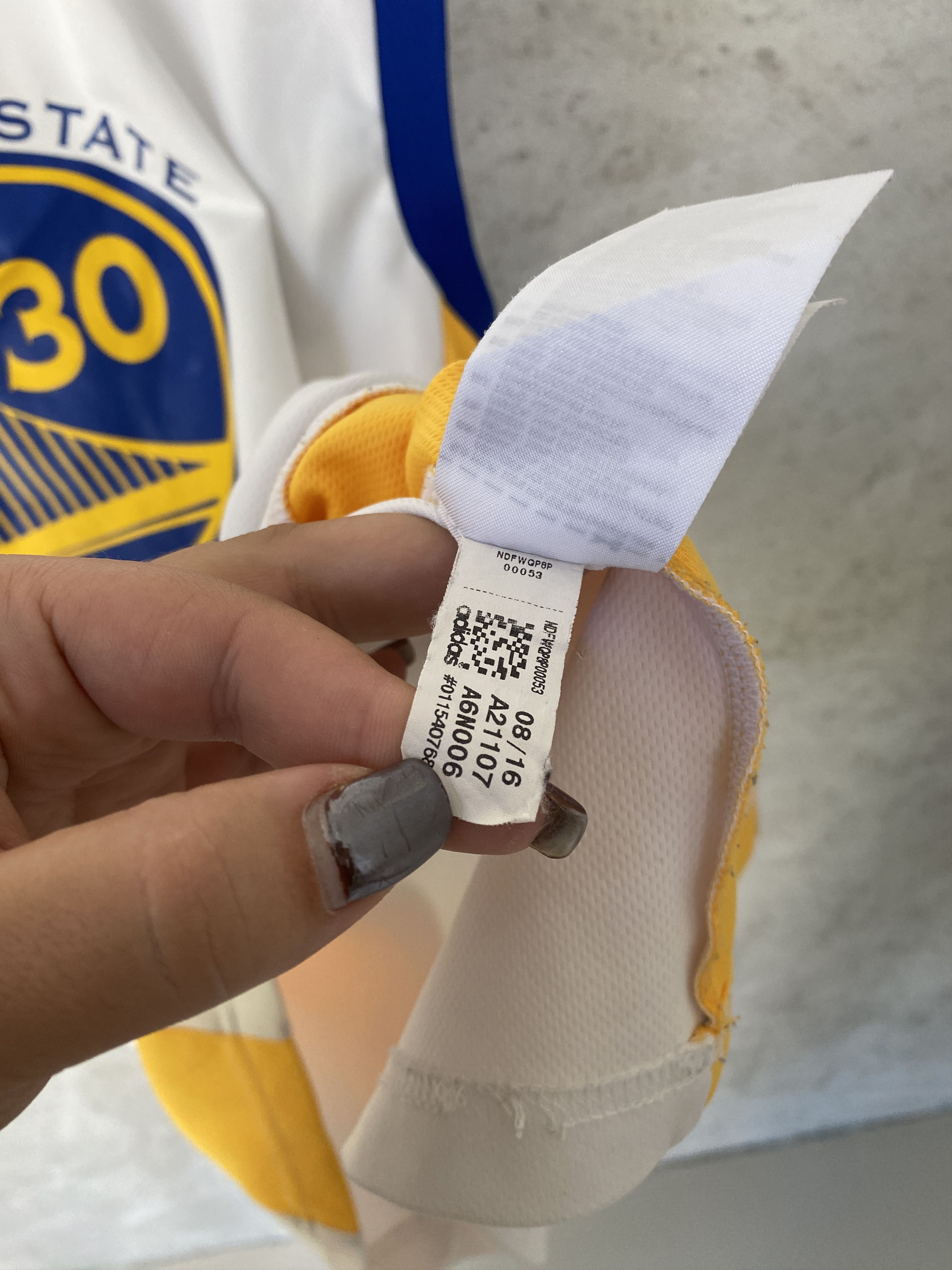 Adidas Jersey Adidas golden state warriors Curry tanktop sport Size US M / EU 48-50 / 2 - 7 Thumbnail