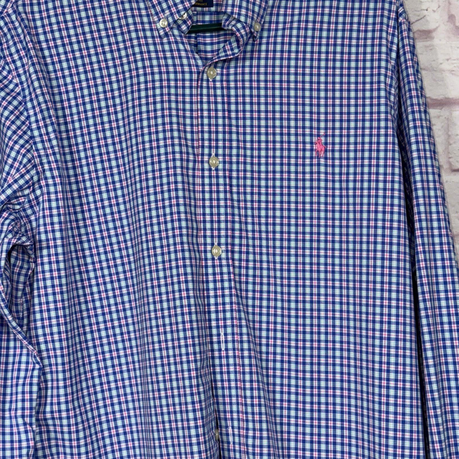 Polo Ralph Lauren Ralph Lauren Large Slim Fit Checkered Shirt Size US L / EU 52-54 / 3 - 2 Thumbnail
