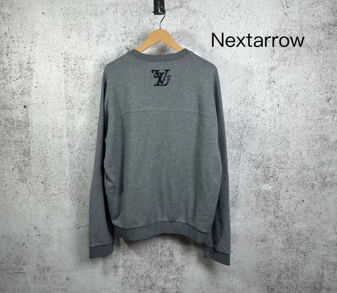 Louis Vuitton Louis Vuitton x Nigo collaboration 20fw grey hoodie Size US L / EU 52-54 / 3 - 2 Thumbnail