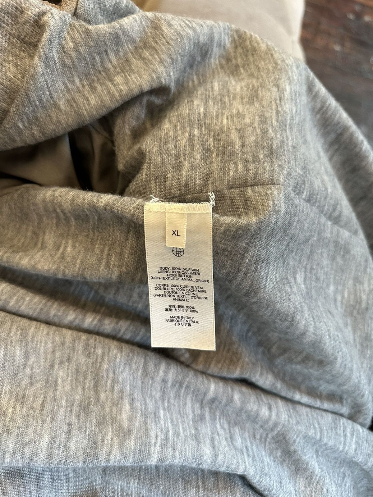 The Row THE ROW JUSTIN BEIBER JACKET SUADE CASHMERE XL Size US XL / EU 56 / 4 - 8 Thumbnail