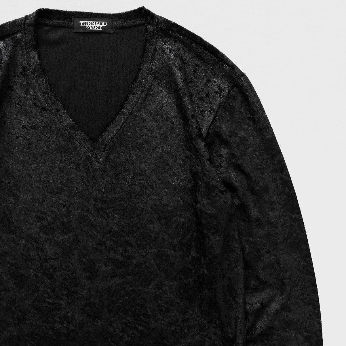 Tornado Mart TORNADO MART SNAKESKIN V-NECK SHIRT Size US S / EU 44-46 / 1 - 3 Thumbnail