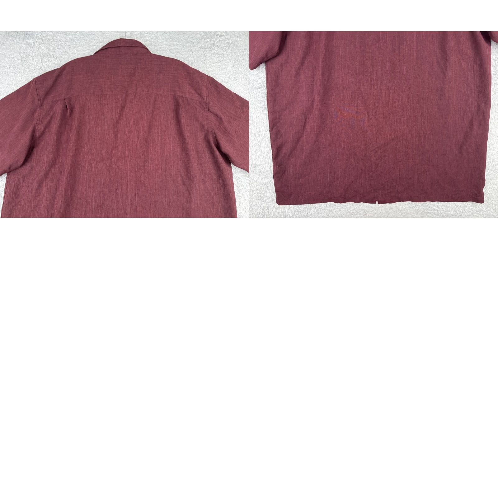 George George Shirt Men 2XL Red Button-Up Hawaiian Short Sleeve Polyester Blend Size US XXL / EU 58 / 5 - 9 Thumbnail