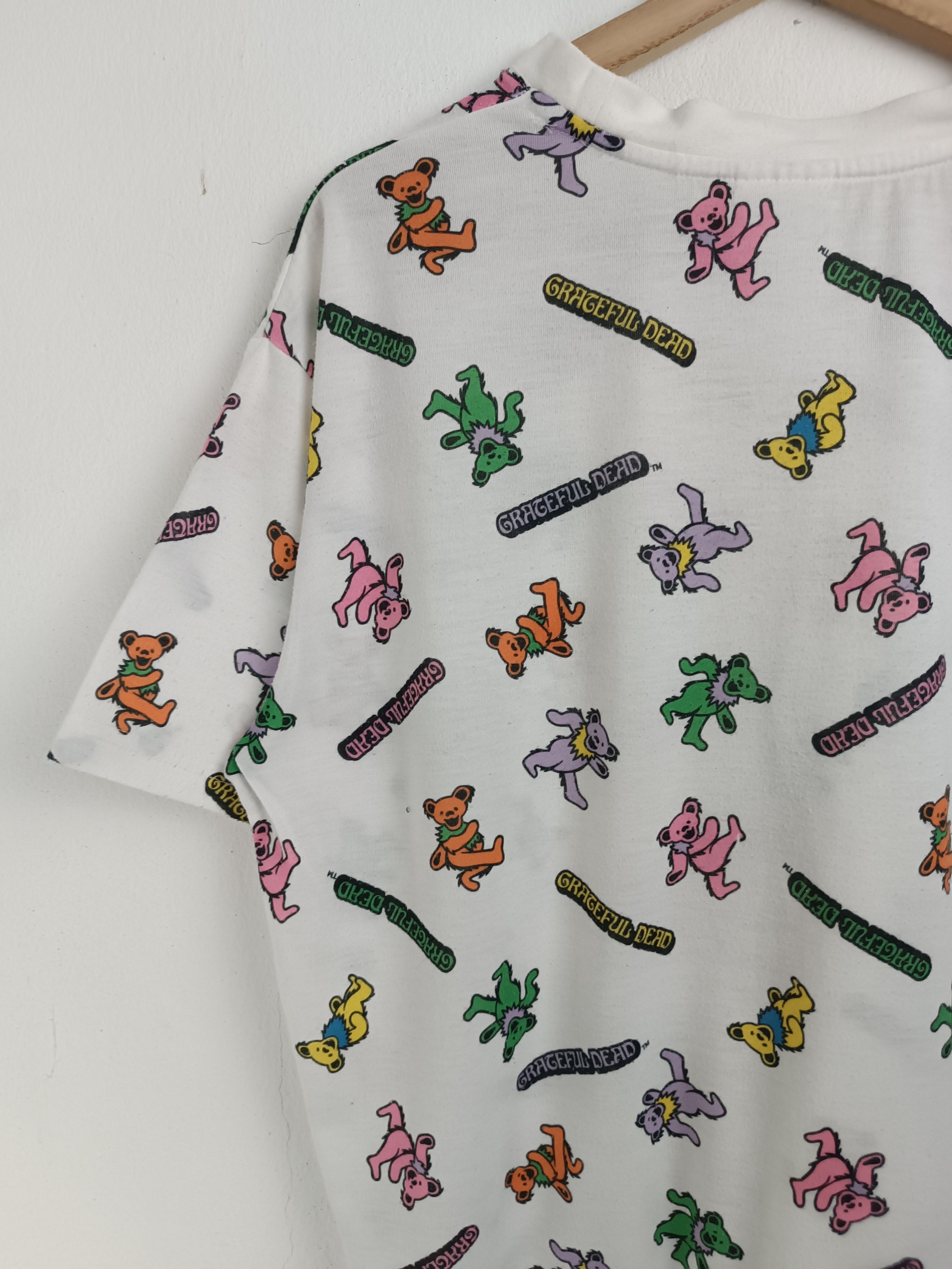 Grateful Dead VINTAGE GRATEFUL DEAD DANCING BEAR TEE PHISH DYLAN JOPLIN Size US L / EU 52-54 / 3 - 15 Thumbnail
