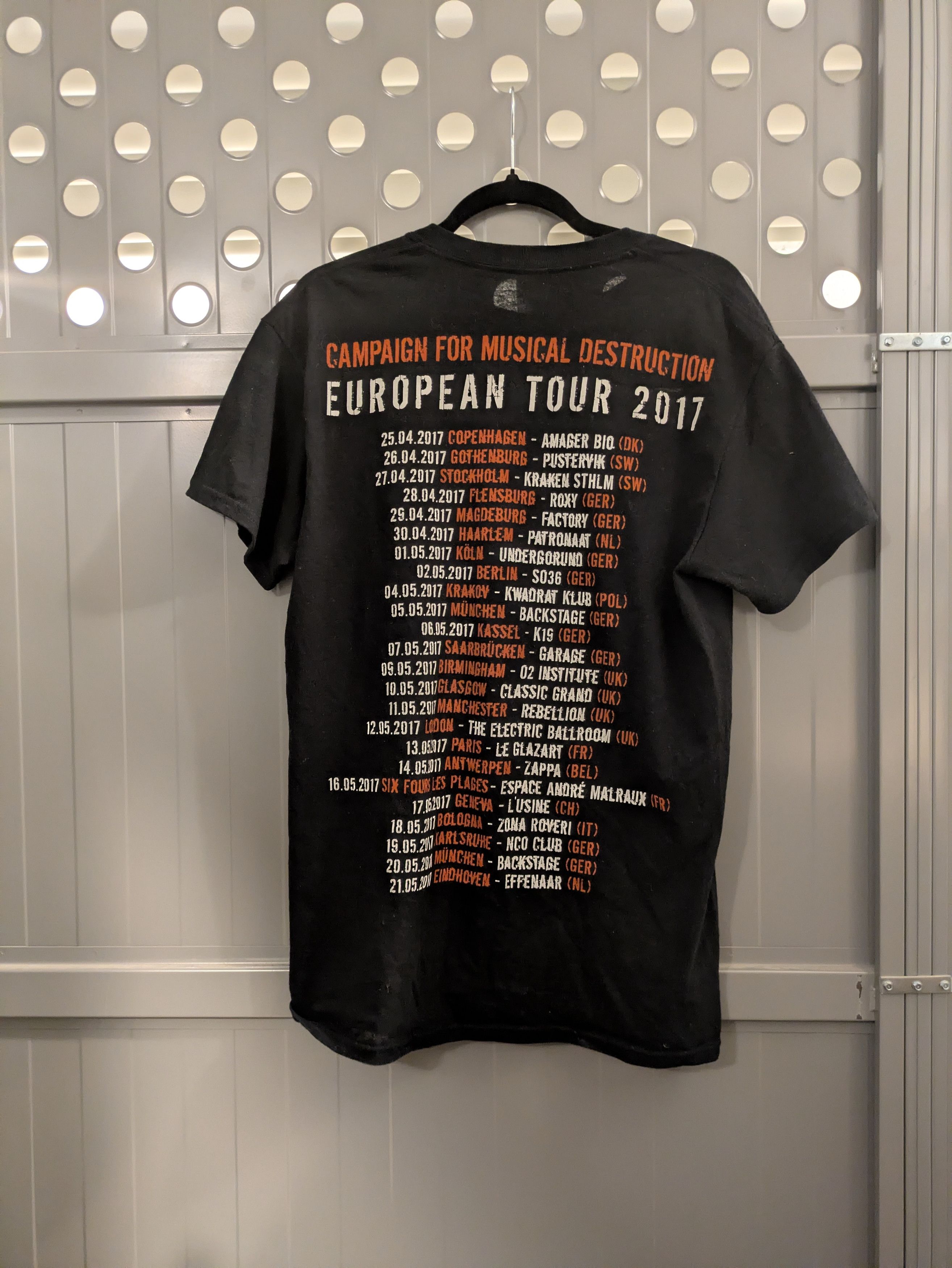 Other Brujeria European Tour 2017 Double Sided T-Shirt Size US M / EU 48-50 / 2 - 3 Thumbnail