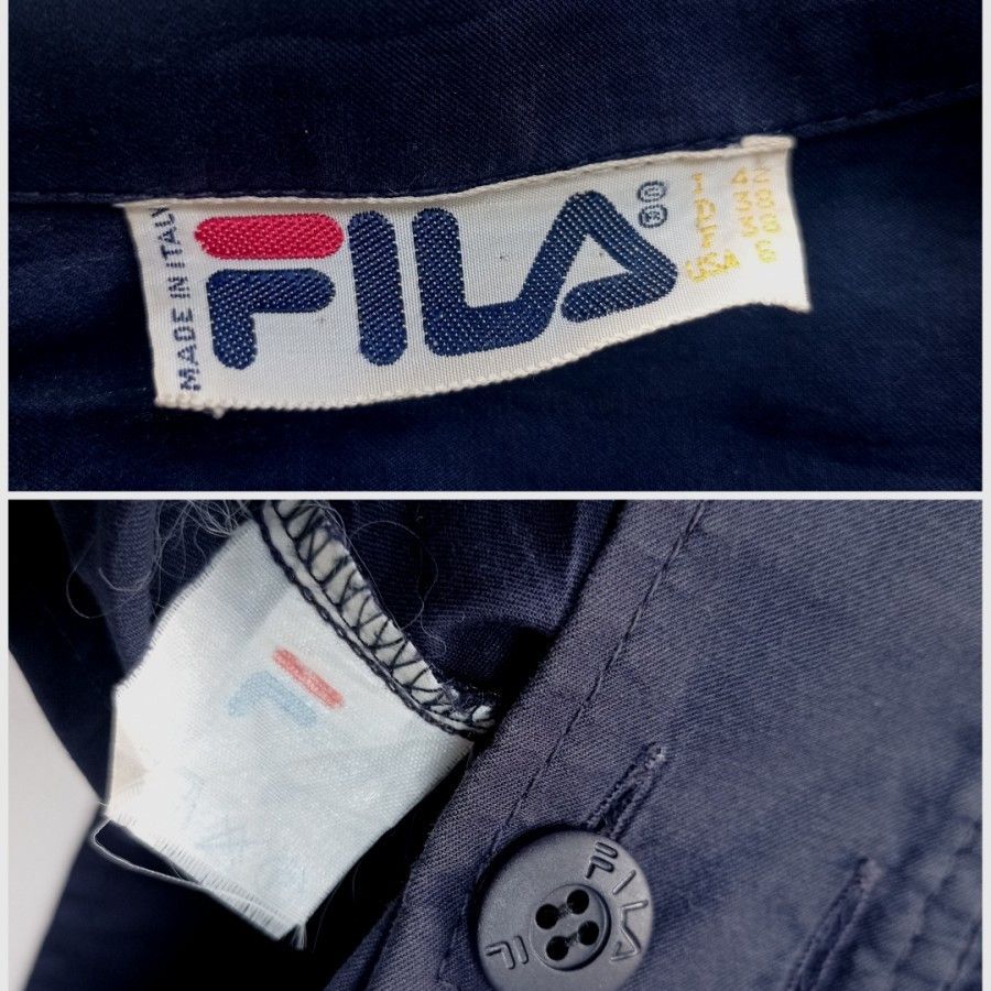 Fila 80s Fila cotton biker jacket made in italy rare Size S / US 4 / IT 40 - 3 Thumbnail