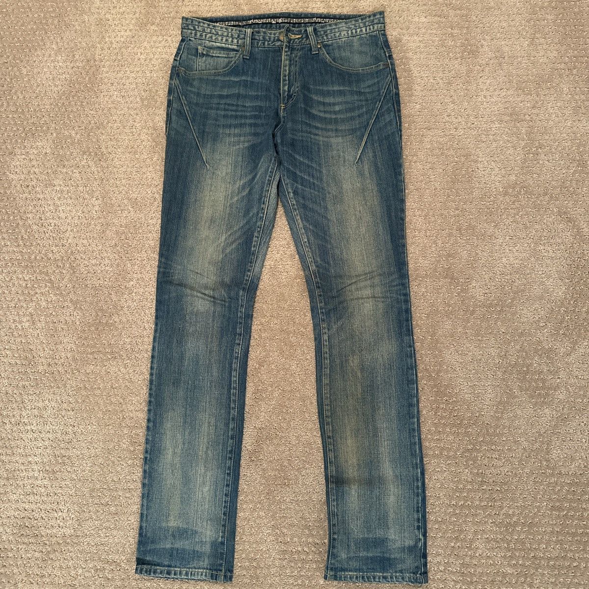Number (N)ine Number (N)ine Music Staff Denim Size US 31 - 1 Thumbnail