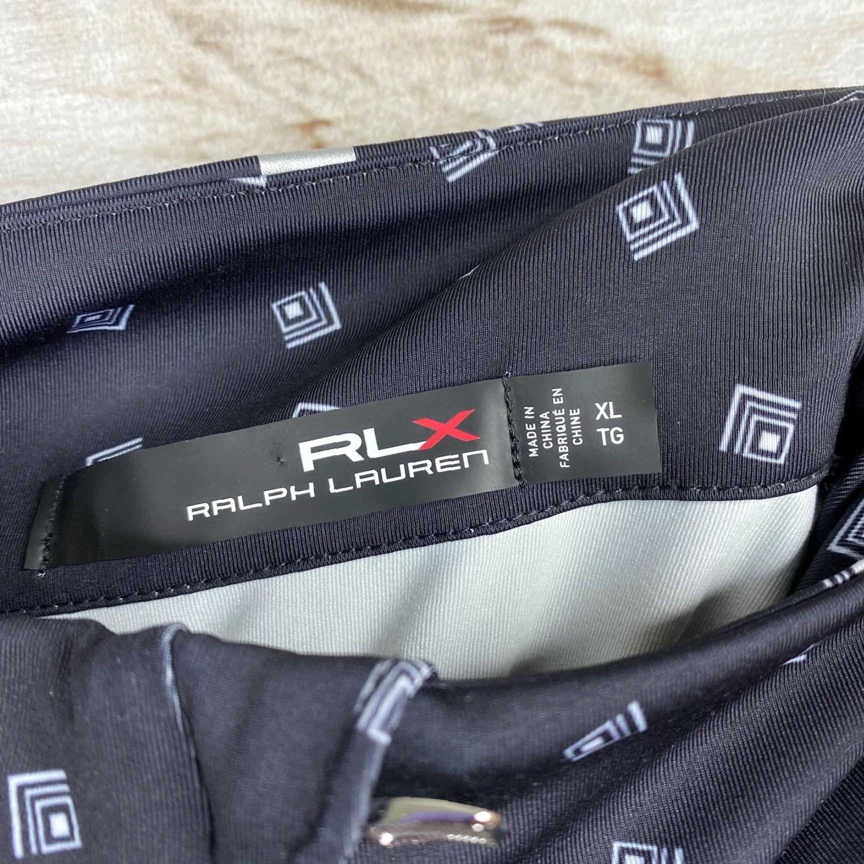 RLX Ralph Lauren RLX Ralph Lauren Sweatshirt Womens XL Navy 1/4 Zip Pullover Top US Open Pebble Beach Size XL / US 12-14 / IT 48-50 - 6 Thumbnail