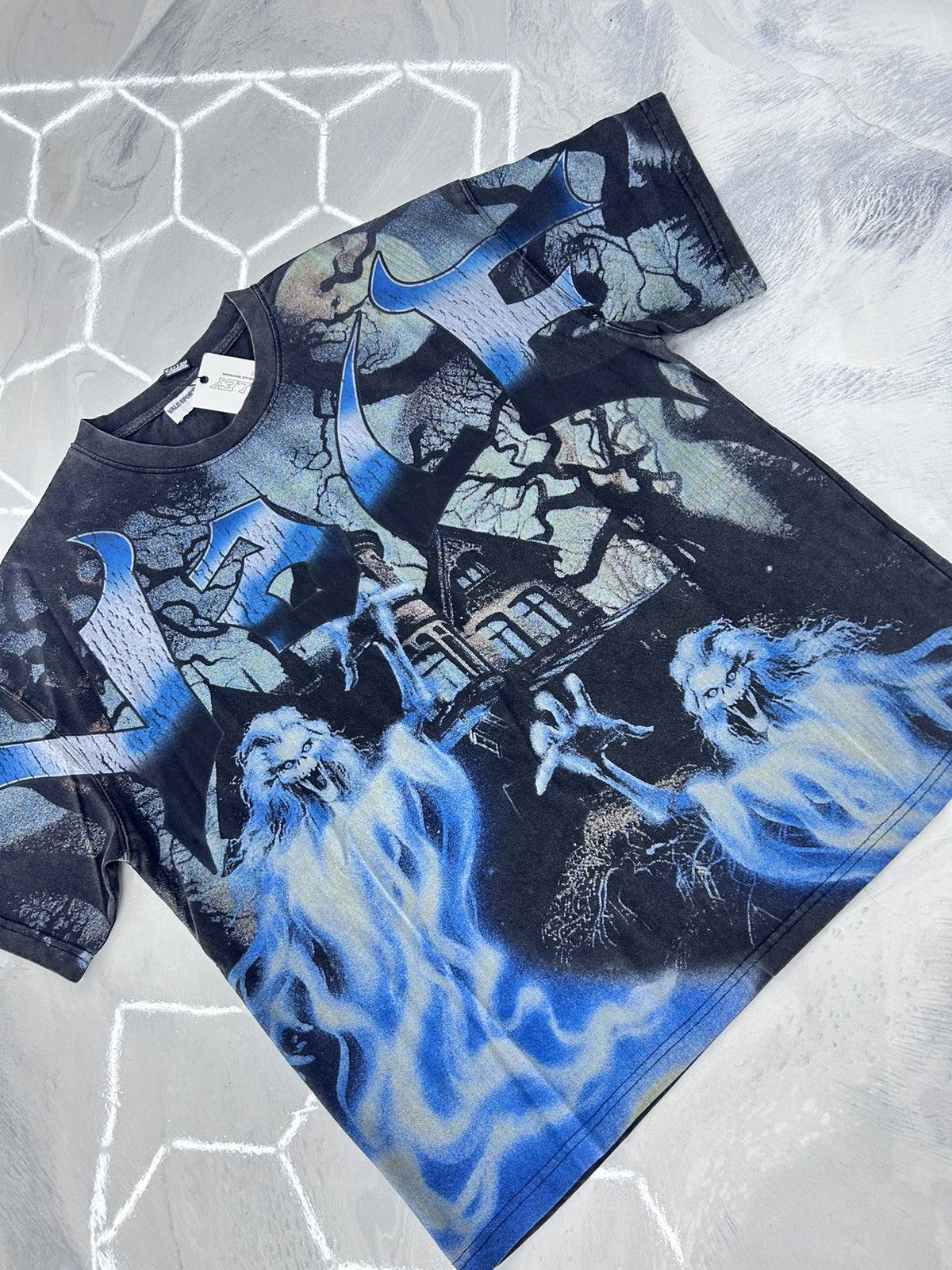 Vale Vale Casper Tee Black Blue Size L Size US L / EU 52-54 / 3 - 3 Thumbnail